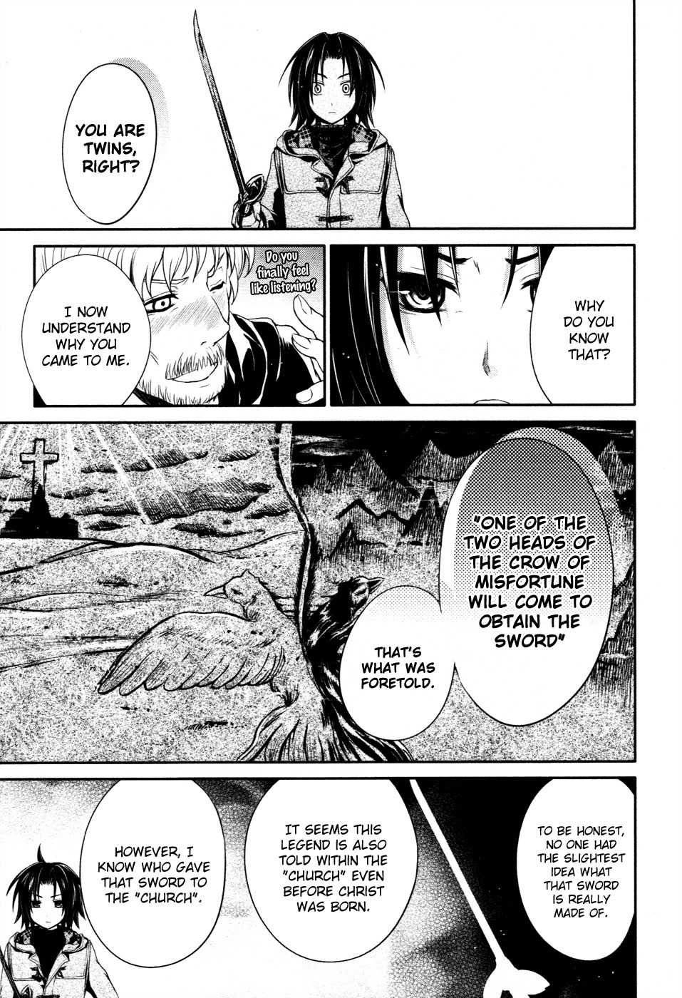 Itsuka Tenma no Kuro Usagi Chapter 11 page 14 - Chapter 11: The Moon Is Rising