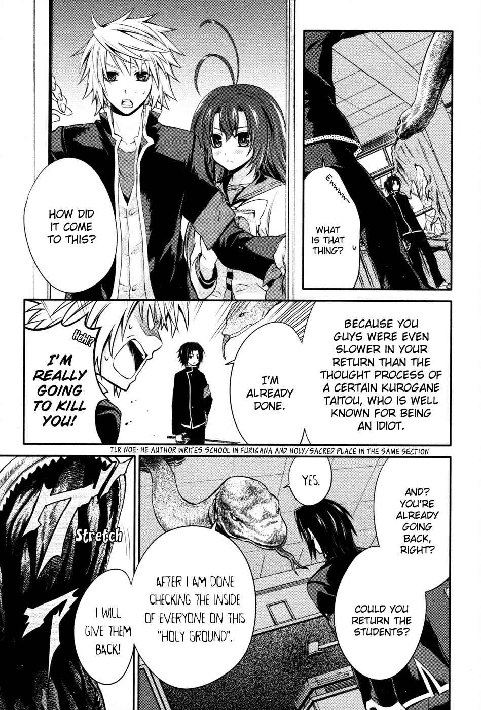 Itsuka Tenma no Kuro Usagi Chapter 11 page 6 - Chapter 11: The Moon Is Rising