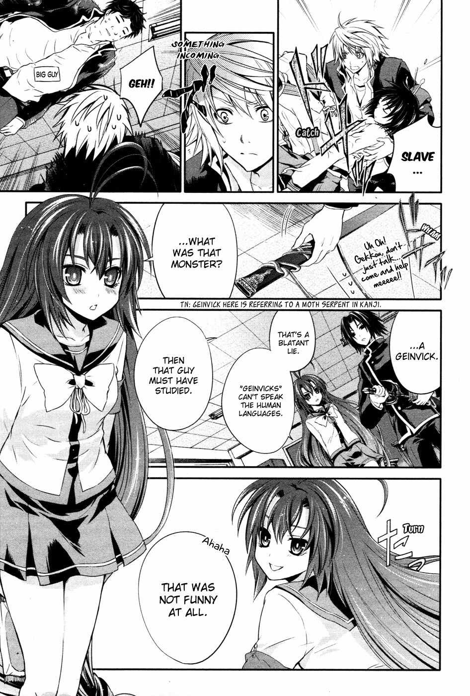Itsuka Tenma no Kuro Usagi Chapter 11 page 8 - Chapter 11: The Moon Is Rising