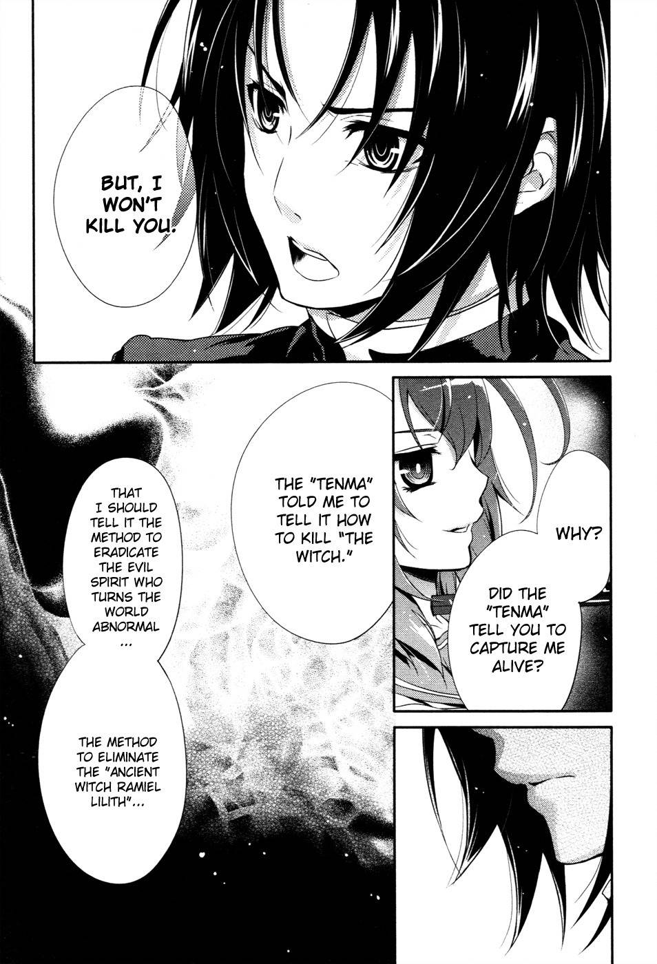 Itsuka Tenma no Kuro Usagi Chapter 15 page 13 - Chapter 15: Jet Black and Deep Crimson