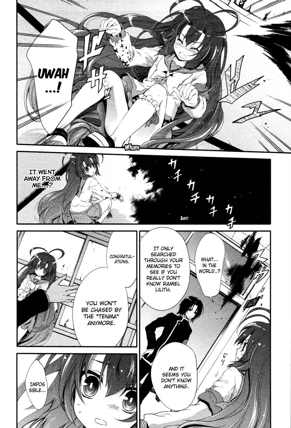 Itsuka Tenma no Kuro Usagi Chapter 15 page 18 - Chapter 15: Jet Black and Deep Crimson