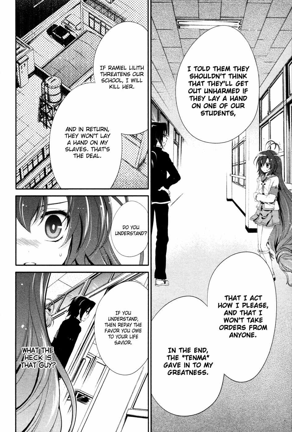 Itsuka Tenma no Kuro Usagi Chapter 15 page 20 - Chapter 15: Jet Black and Deep Crimson