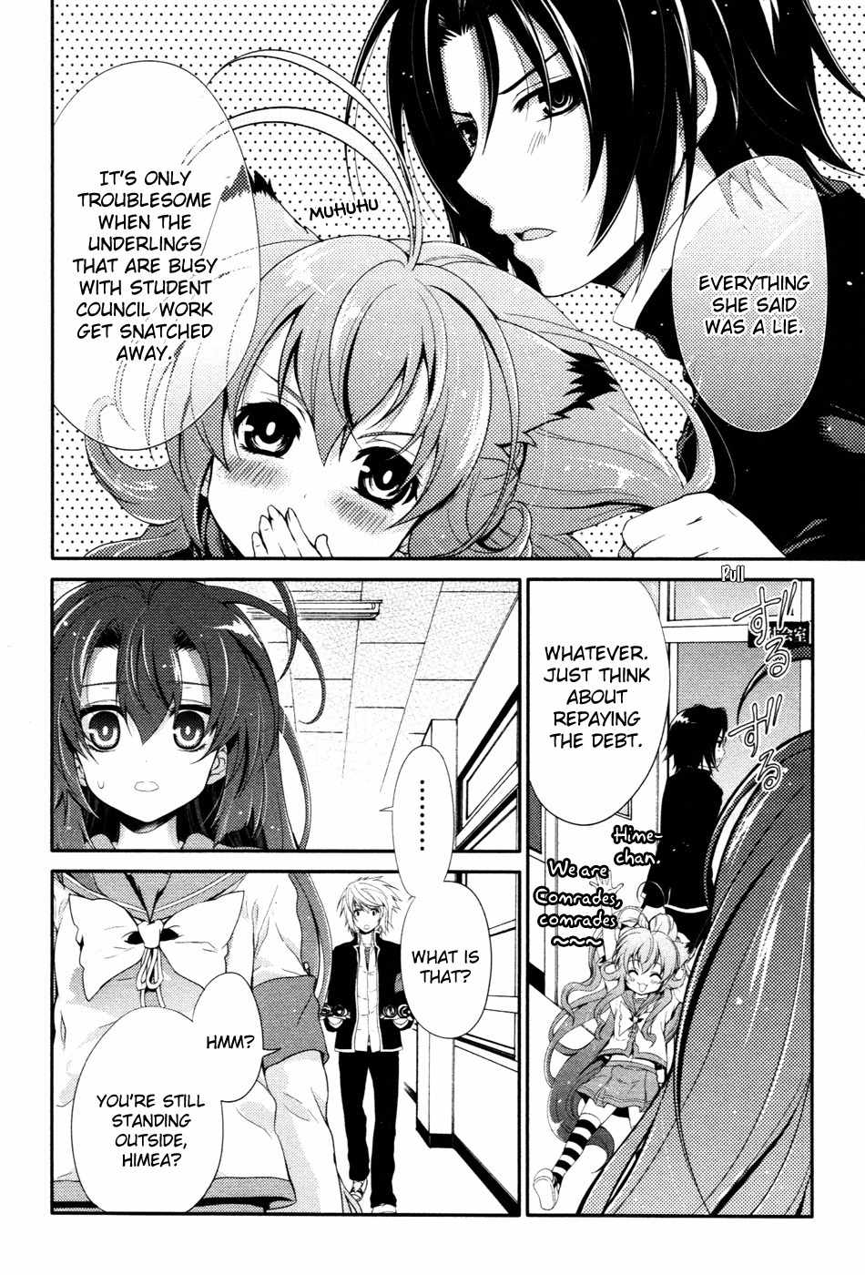 Itsuka Tenma no Kuro Usagi Chapter 15 page 22 - Chapter 15: Jet Black and Deep Crimson