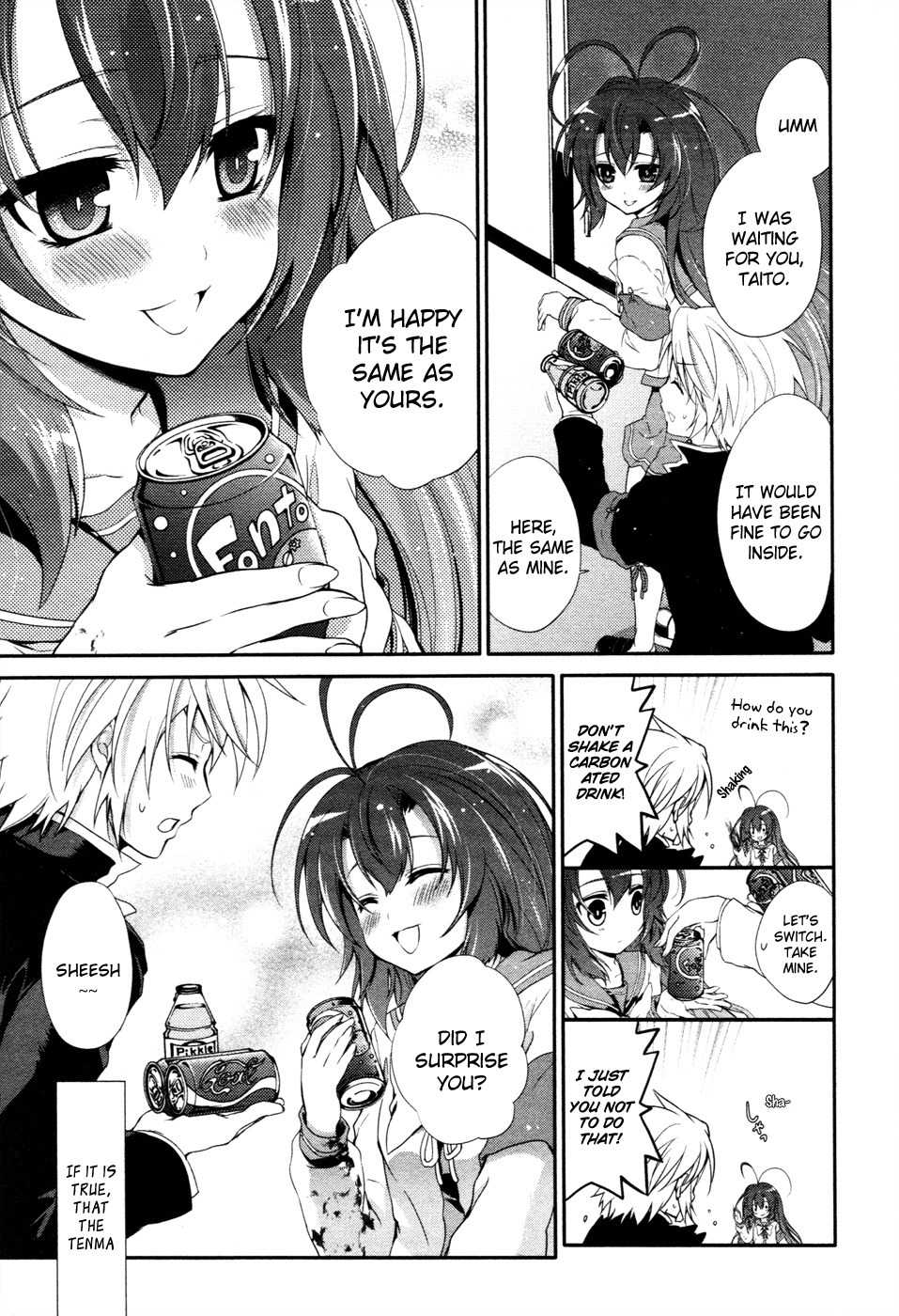 Itsuka Tenma no Kuro Usagi Chapter 15 page 23 - Chapter 15: Jet Black and Deep Crimson
