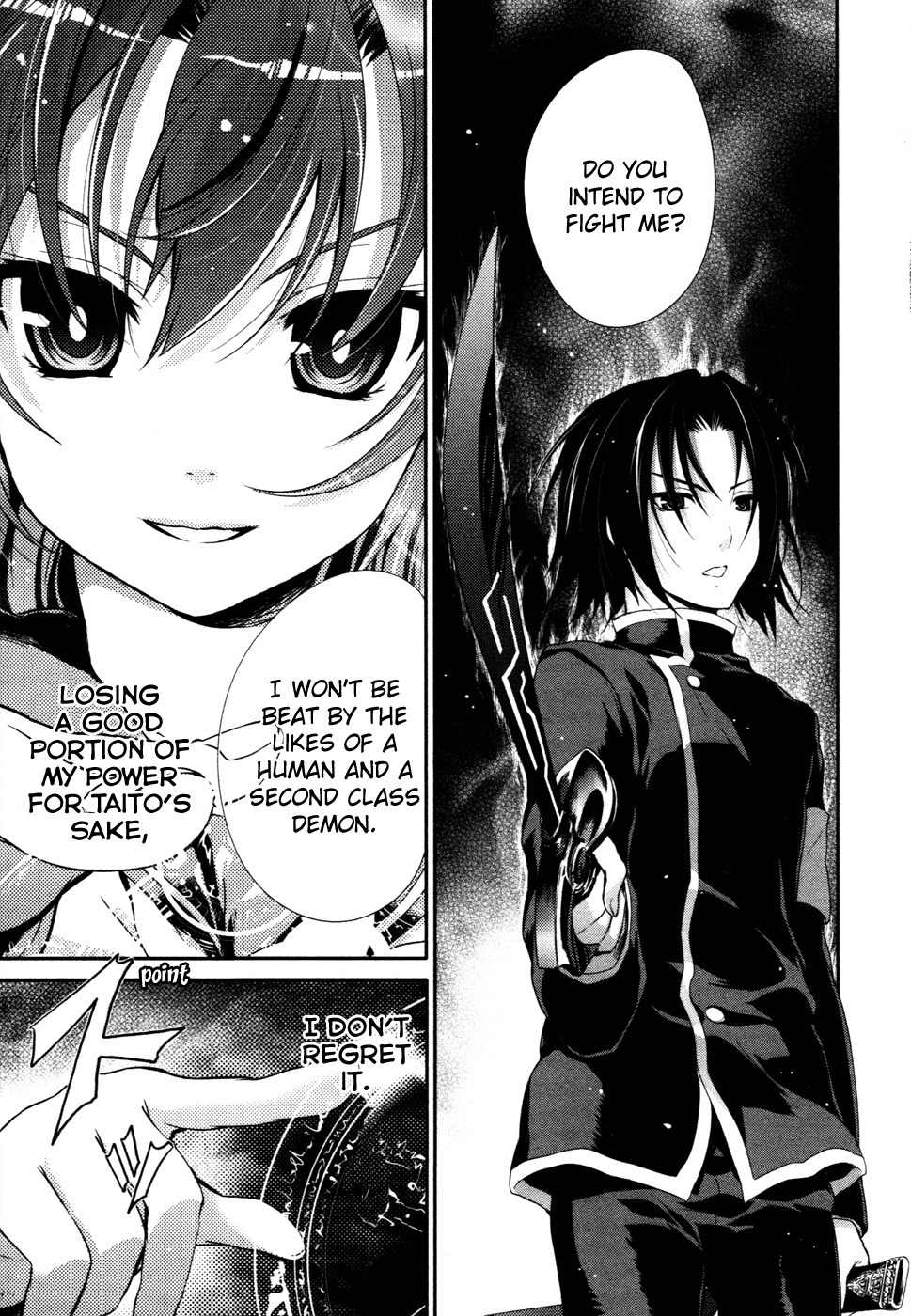 Itsuka Tenma no Kuro Usagi Chapter 15 page 5 - Chapter 15: Jet Black and Deep Crimson
