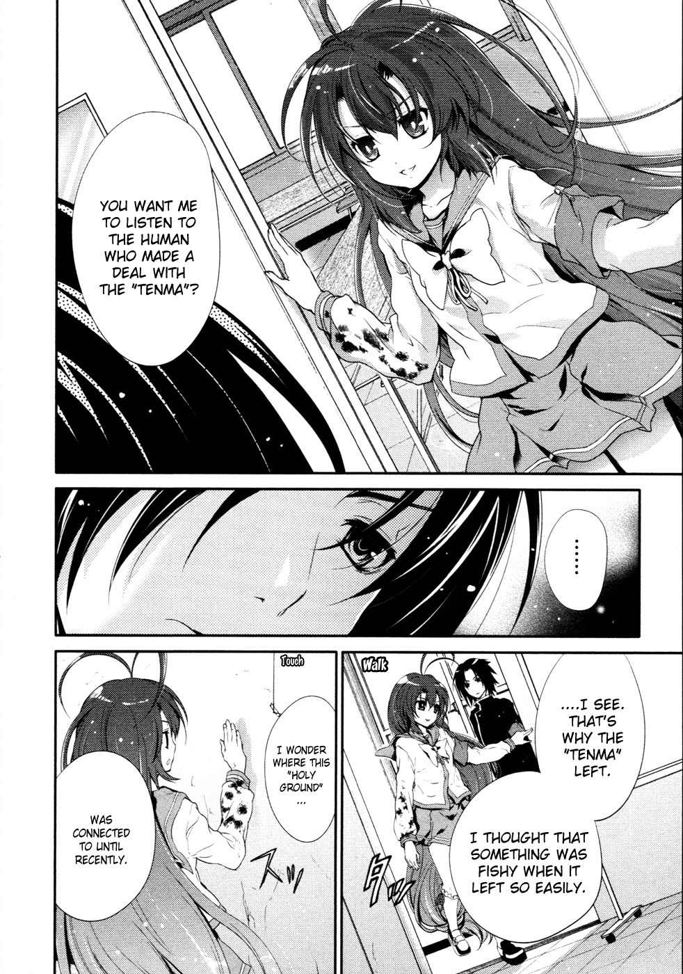 Itsuka Tenma no Kuro Usagi Chapter 15 page 8 - Chapter 15: Jet Black and Deep Crimson