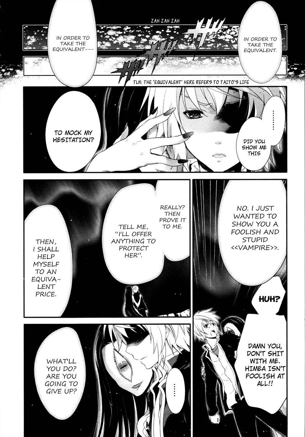 Itsuka Tenma no Kuro Usagi Chapter 17 page 19 - Chapter 17: Wish and Price 2