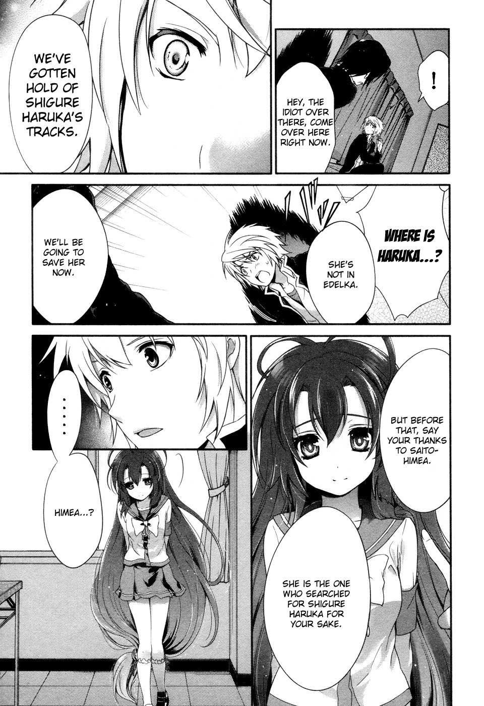 Itsuka Tenma no Kuro Usagi Chapter 18 page 20 - Chapter 18: <> and <>