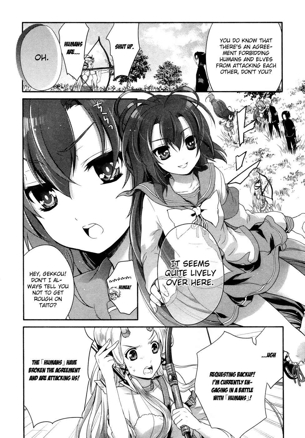 Itsuka Tenma no Kuro Usagi Chapter 18 page 29 - Chapter 18: <> and <>