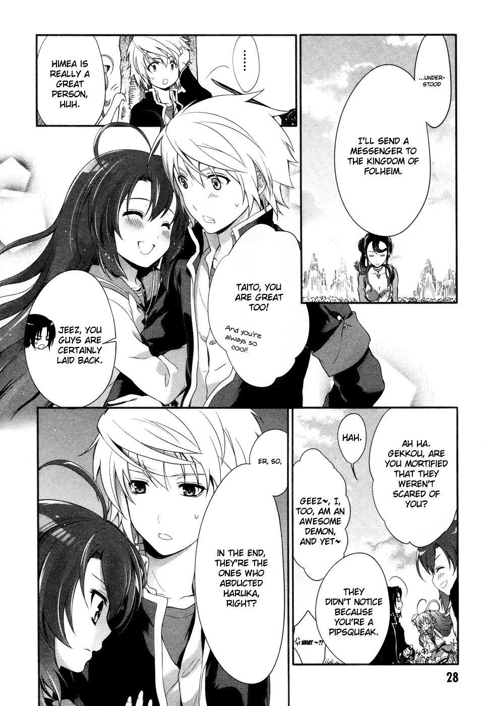 Itsuka Tenma no Kuro Usagi Chapter 18 page 35 - Chapter 18: <> and <>