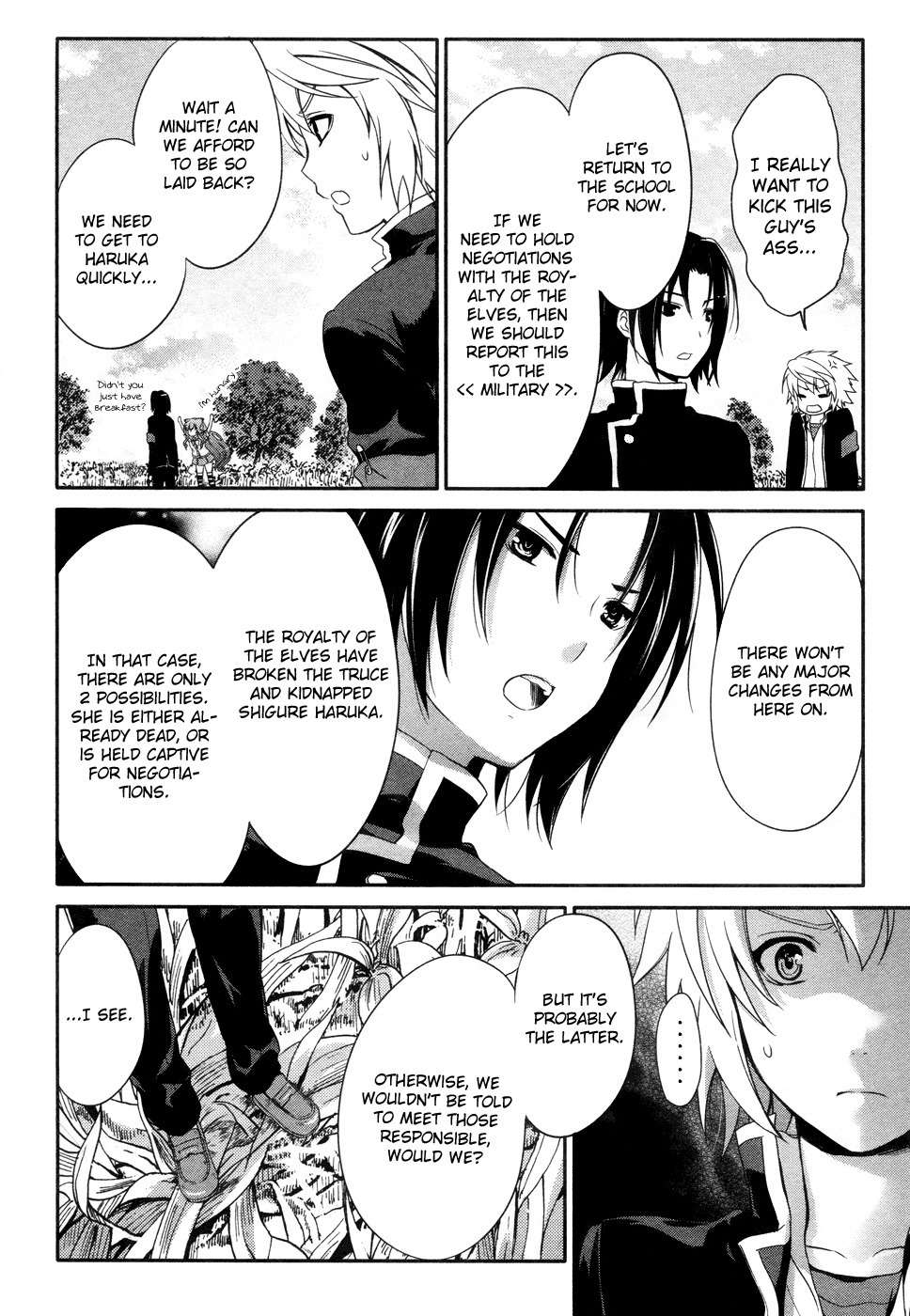 Itsuka Tenma no Kuro Usagi Chapter 18 page 37 - Chapter 18: <> and <>
