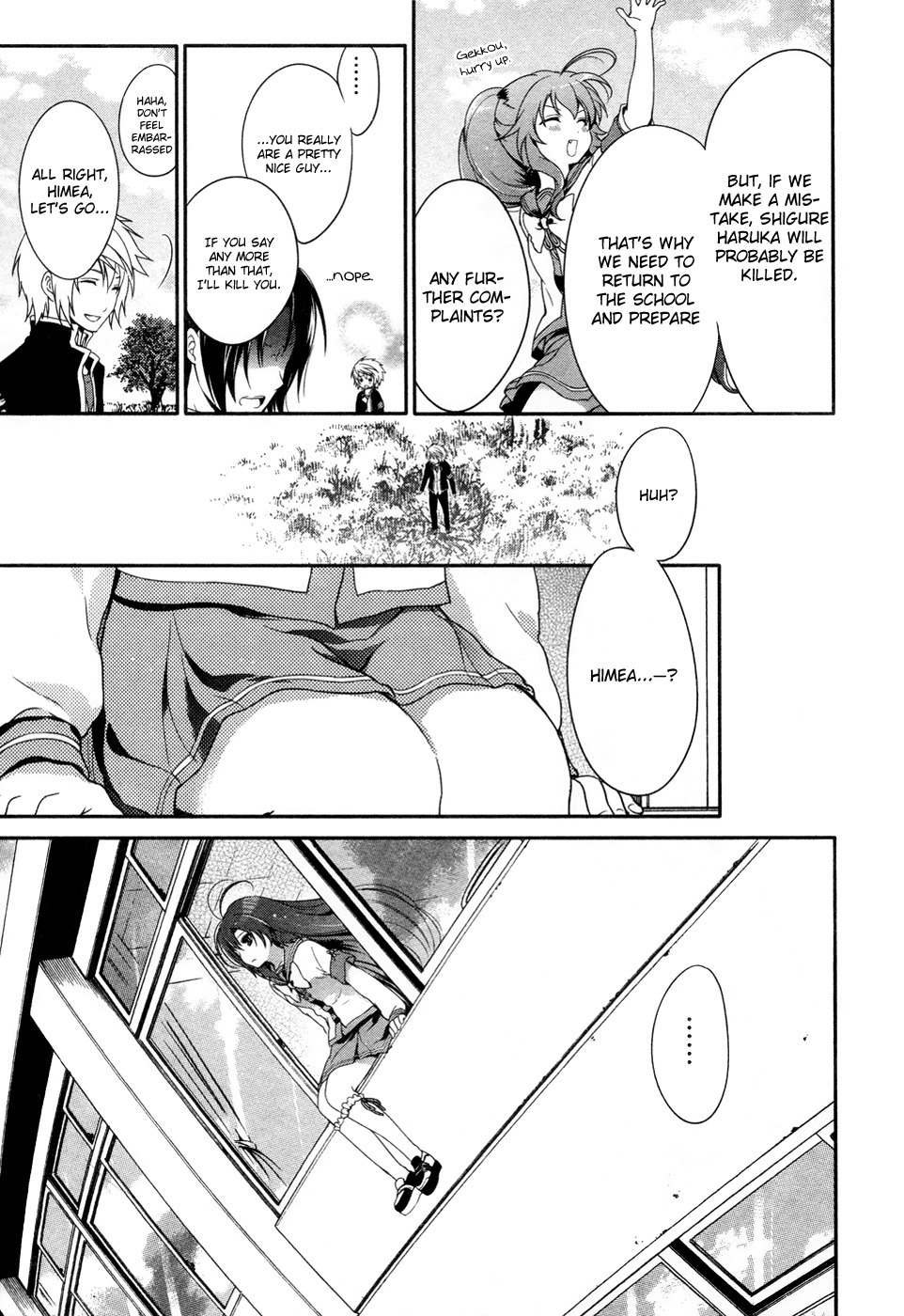 Itsuka Tenma no Kuro Usagi Chapter 18 page 38 - Chapter 18: <> and <>
