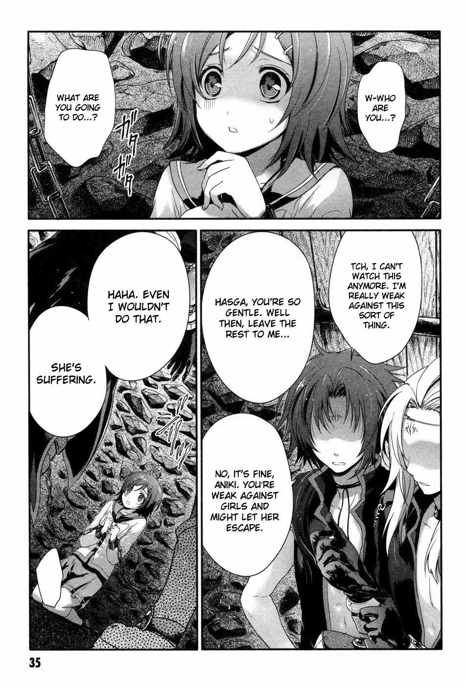 Itsuka Tenma no Kuro Usagi Chapter 18 page 42 - Chapter 18: <> and <>