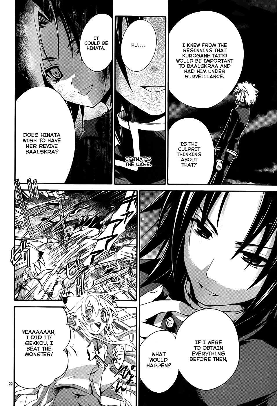 Itsuka Tenma no Kuro Usagi Chapter 4 page 22 - Chapter 4: Gekkou's Flash of Lightning 2