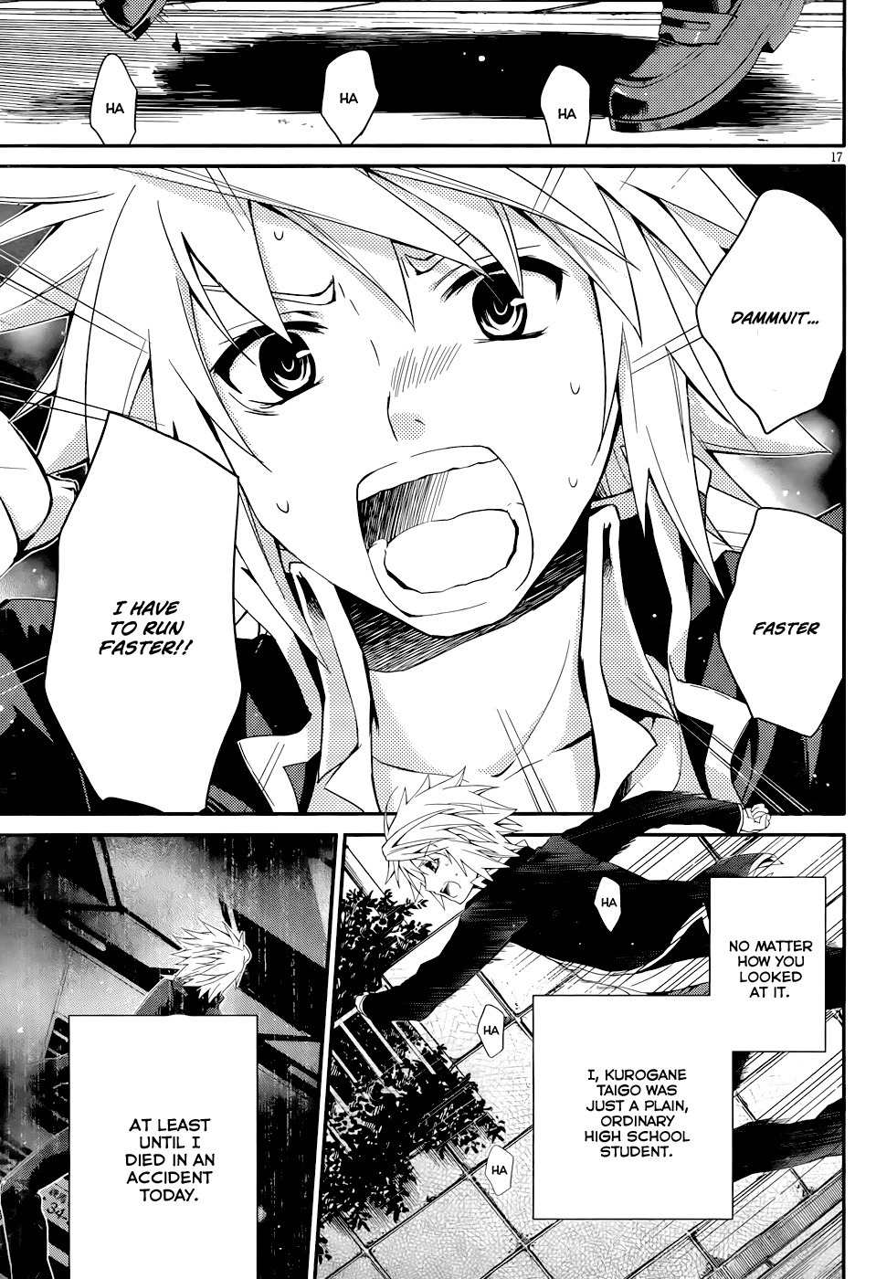 Itsuka Tenma no Kuro Usagi Chapter 5 page 17 - Chapter 5: The Scarlet Witch