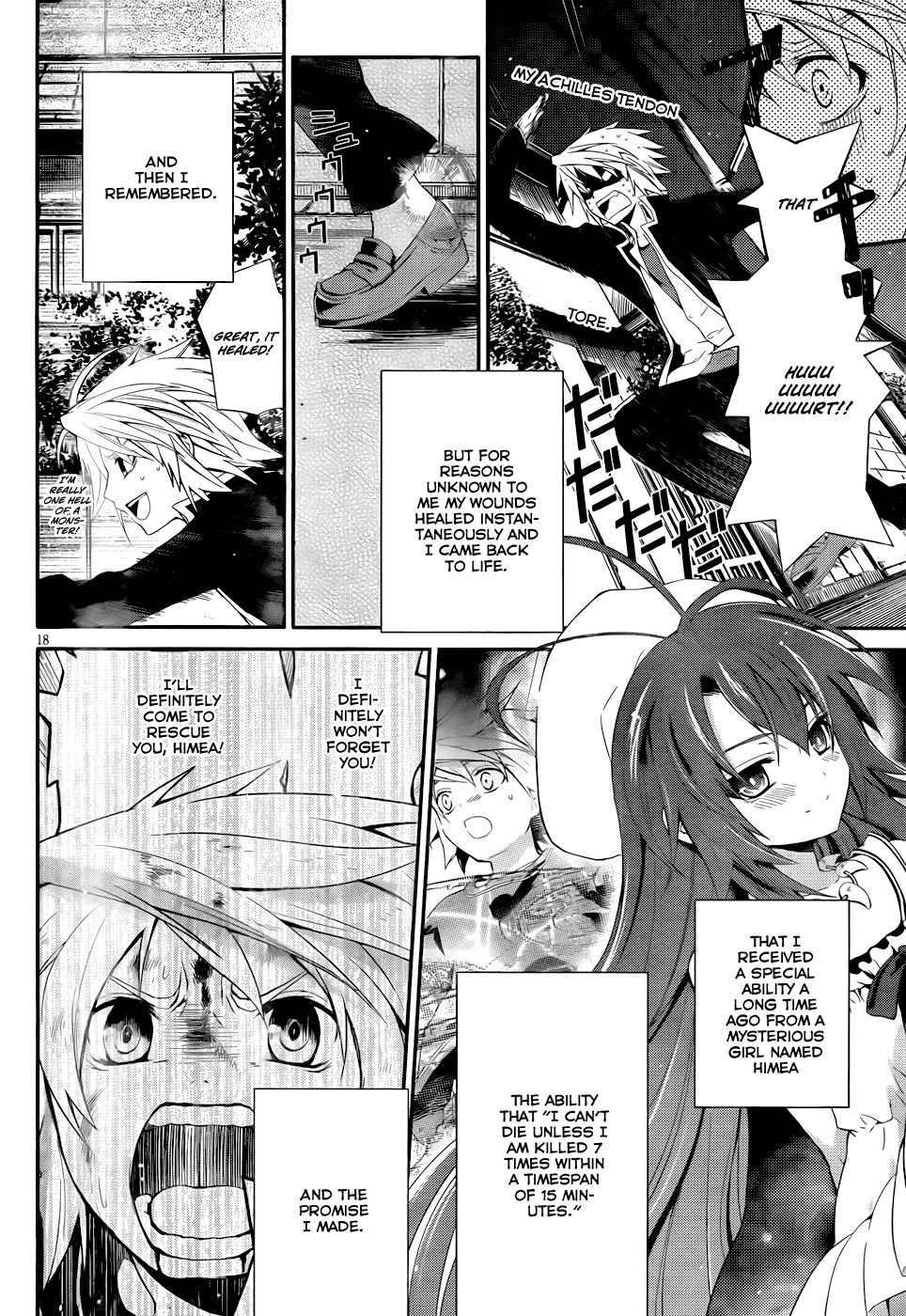 Itsuka Tenma no Kuro Usagi Chapter 5 page 18 - Chapter 5: The Scarlet Witch