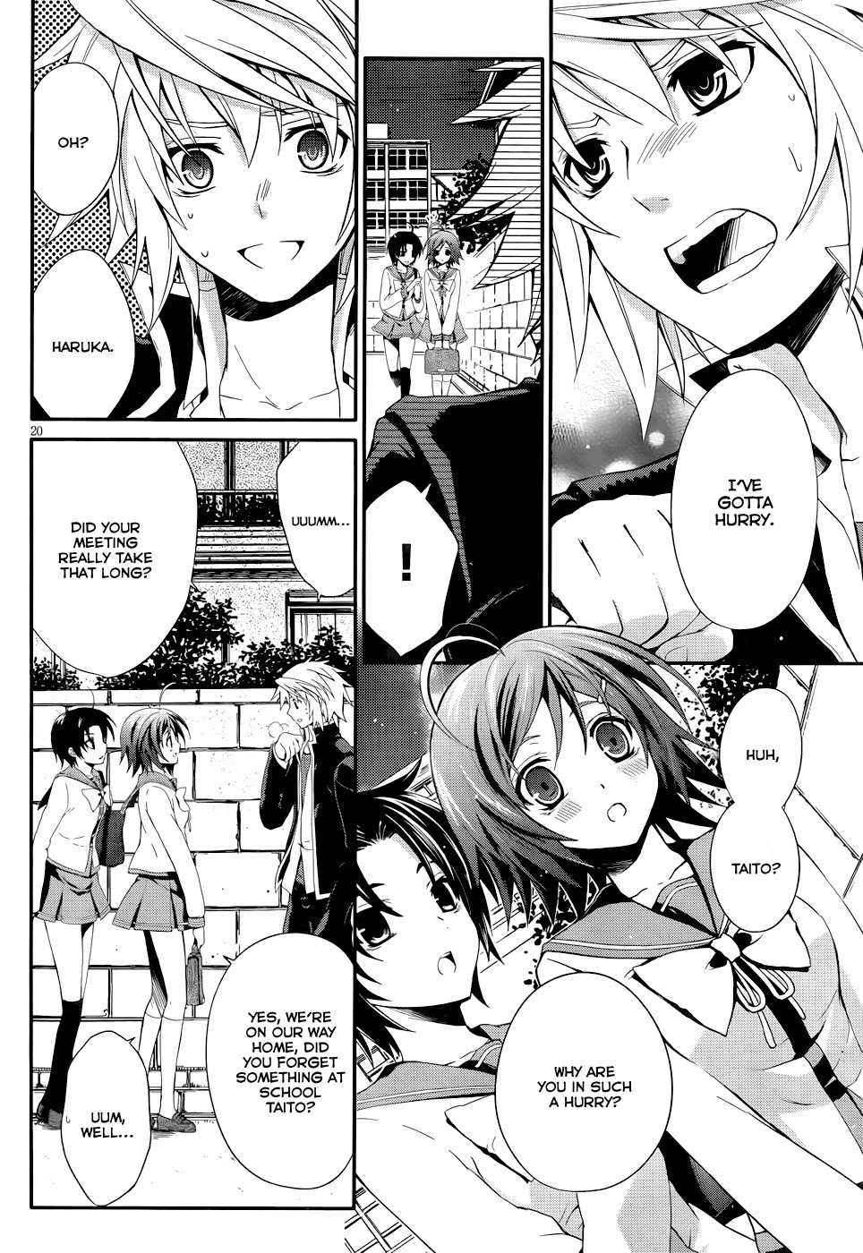 Itsuka Tenma no Kuro Usagi Chapter 5 page 20 - Chapter 5: The Scarlet Witch