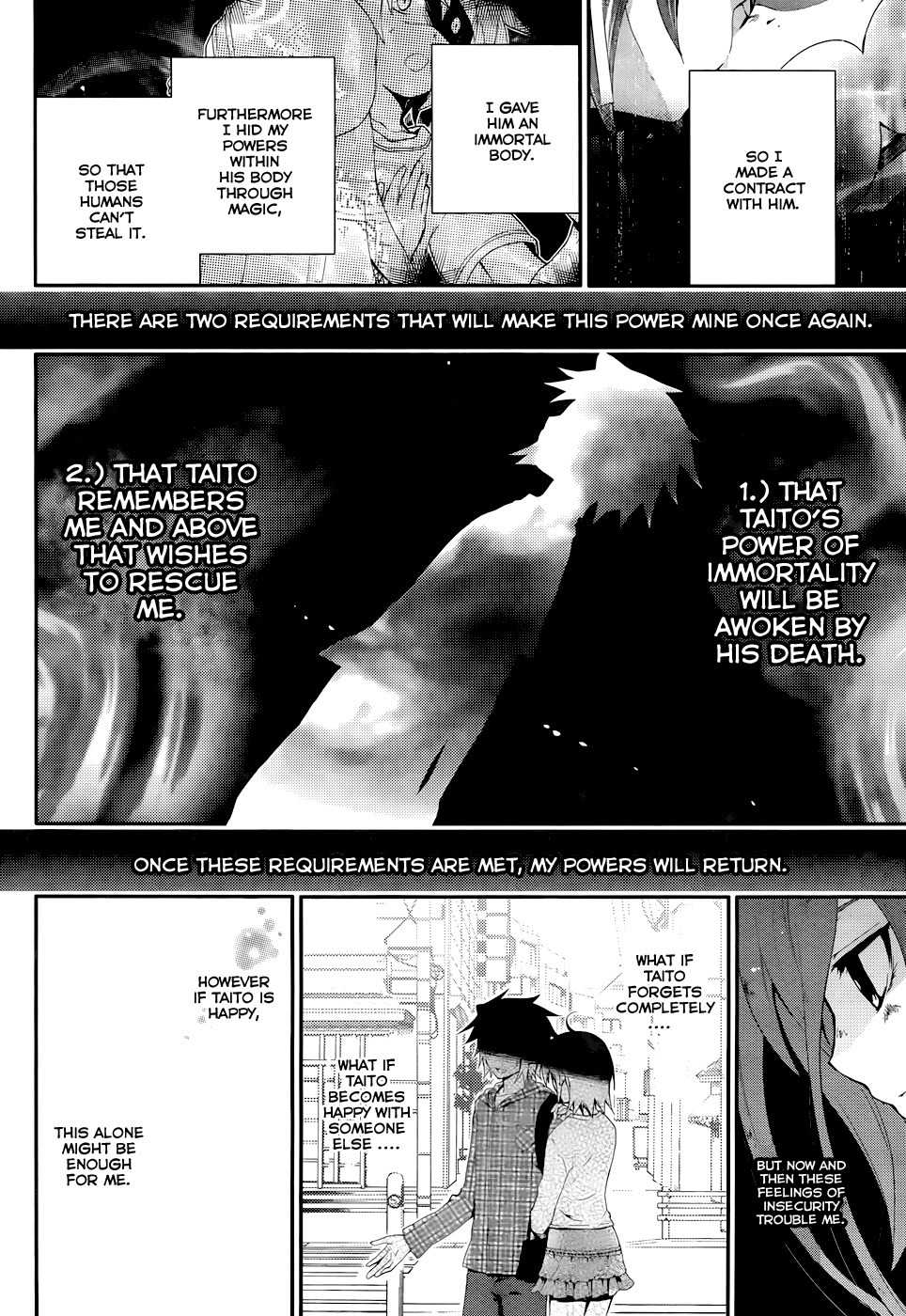 Itsuka Tenma no Kuro Usagi Chapter 5 page 4 - Chapter 5: The Scarlet Witch
