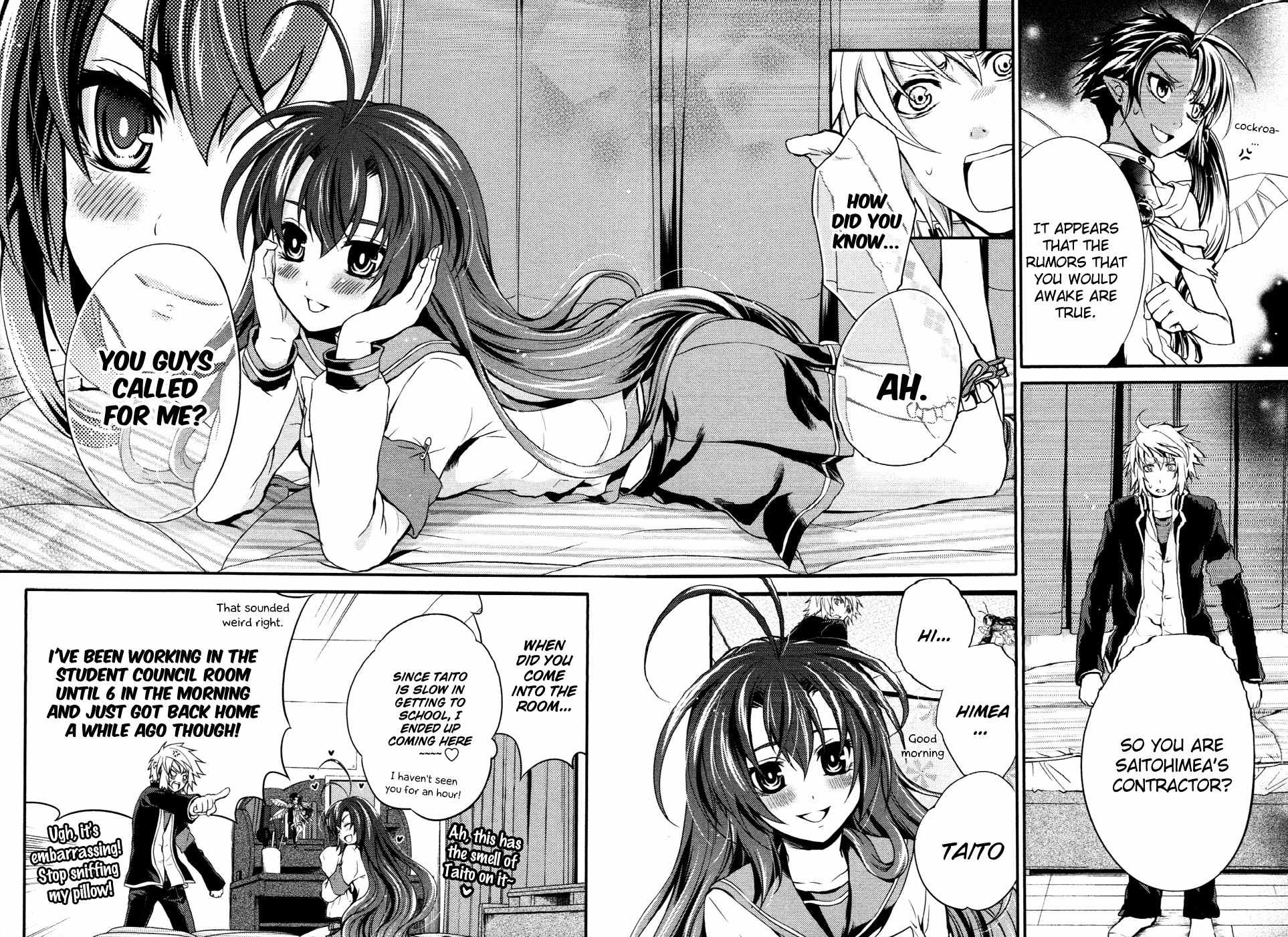Itsuka Tenma no Kuro Usagi Chapter 9 page 12 - Chapter 9: Fun School Closure