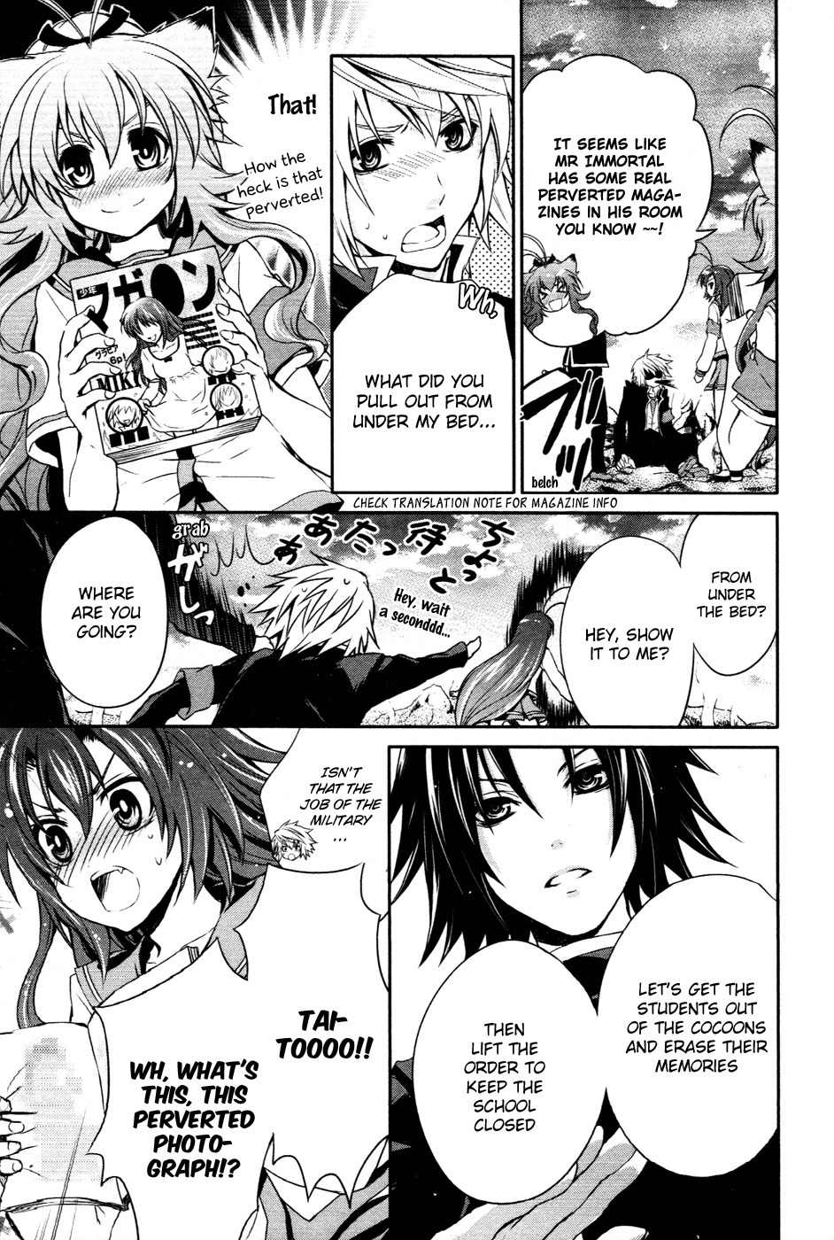 Itsuka Tenma no Kuro Usagi Chapter 9 page 28 - Chapter 9: Fun School Closure
