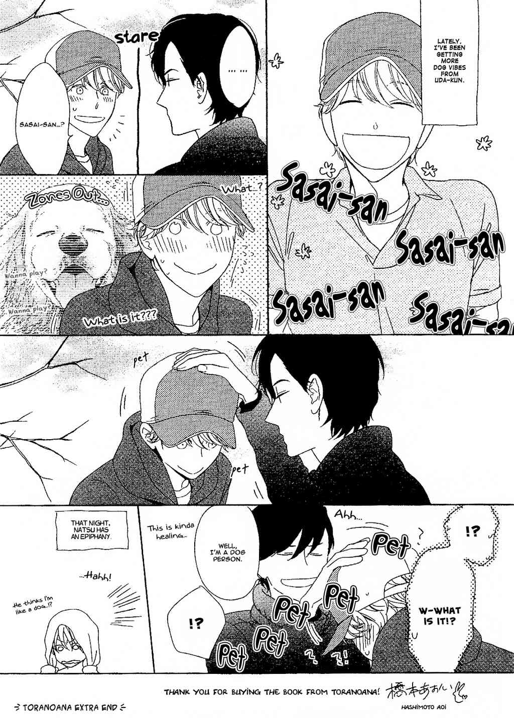 Itsumo no Jikan, Itsumo no Basho de. Chapter 6.5 page 12 - Chapter 6.5: Extras