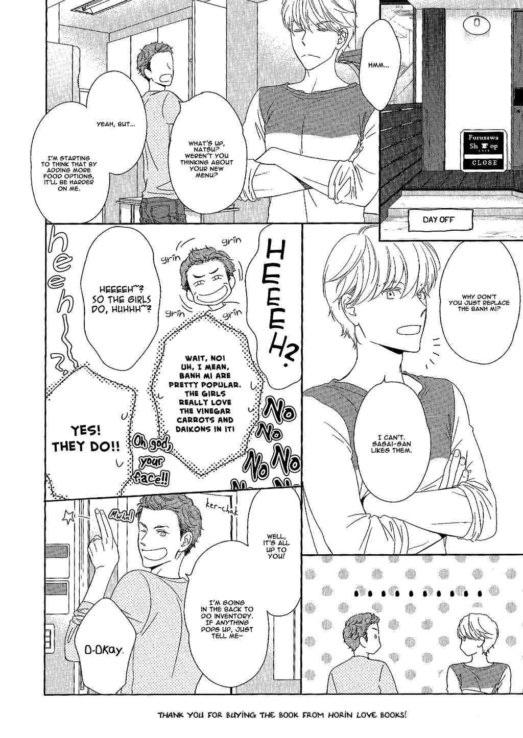 Itsumo no Jikan, Itsumo no Basho de. Chapter 6.5 page 13 - Chapter 6.5: Extras