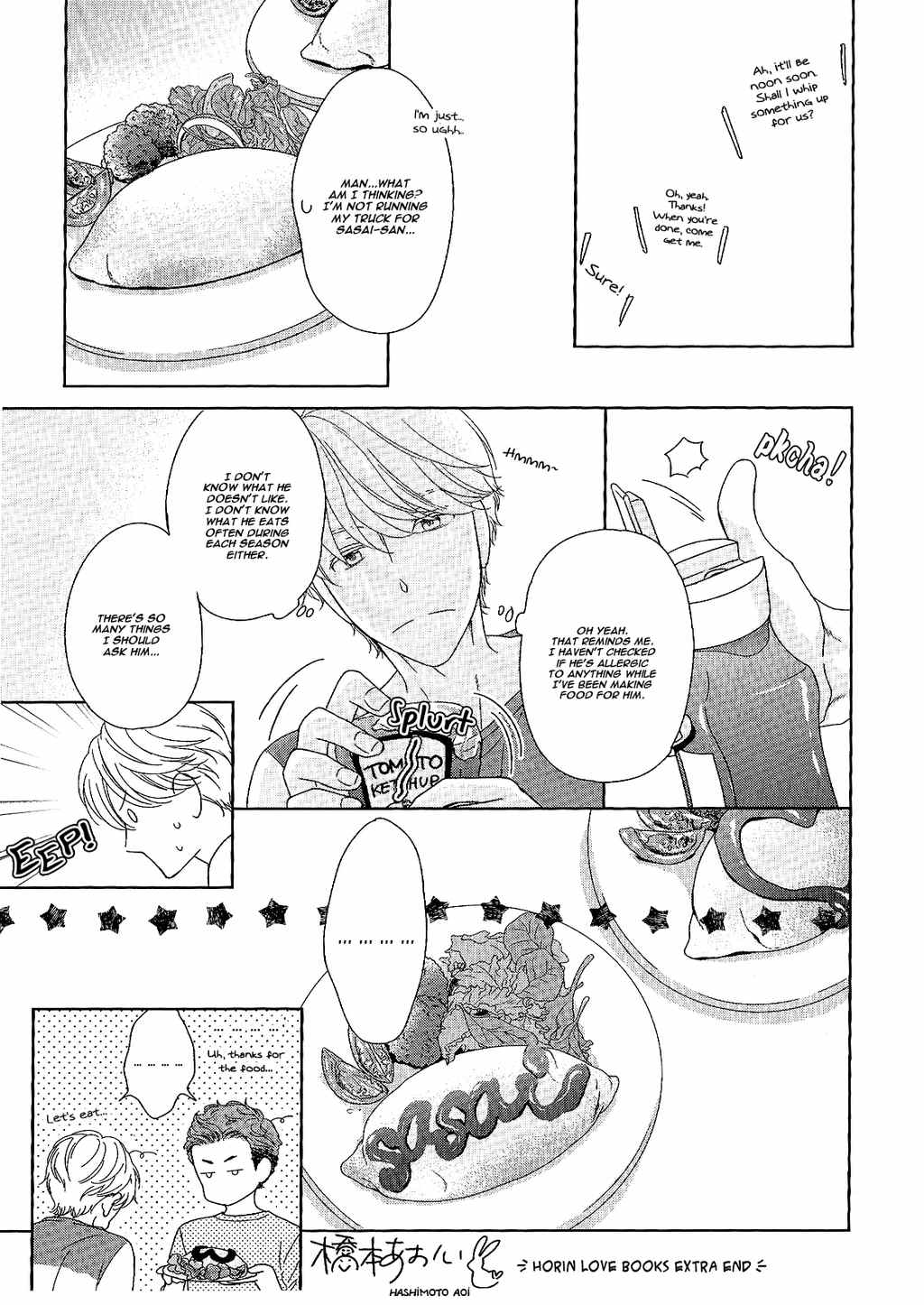 Itsumo no Jikan, Itsumo no Basho de. Chapter 6.5 page 14 - Chapter 6.5: Extras