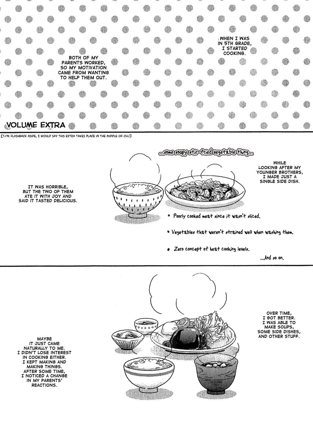 Itsumo no Jikan, Itsumo no Basho de. Chapter 6.5 page 5 - Chapter 6.5: Extras
