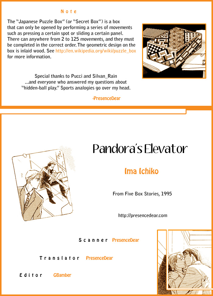 Itsutsu no Hako no Monogatari Chapter 3.2 page 17 - Chapter 3 v2 : Pandora's Elevator