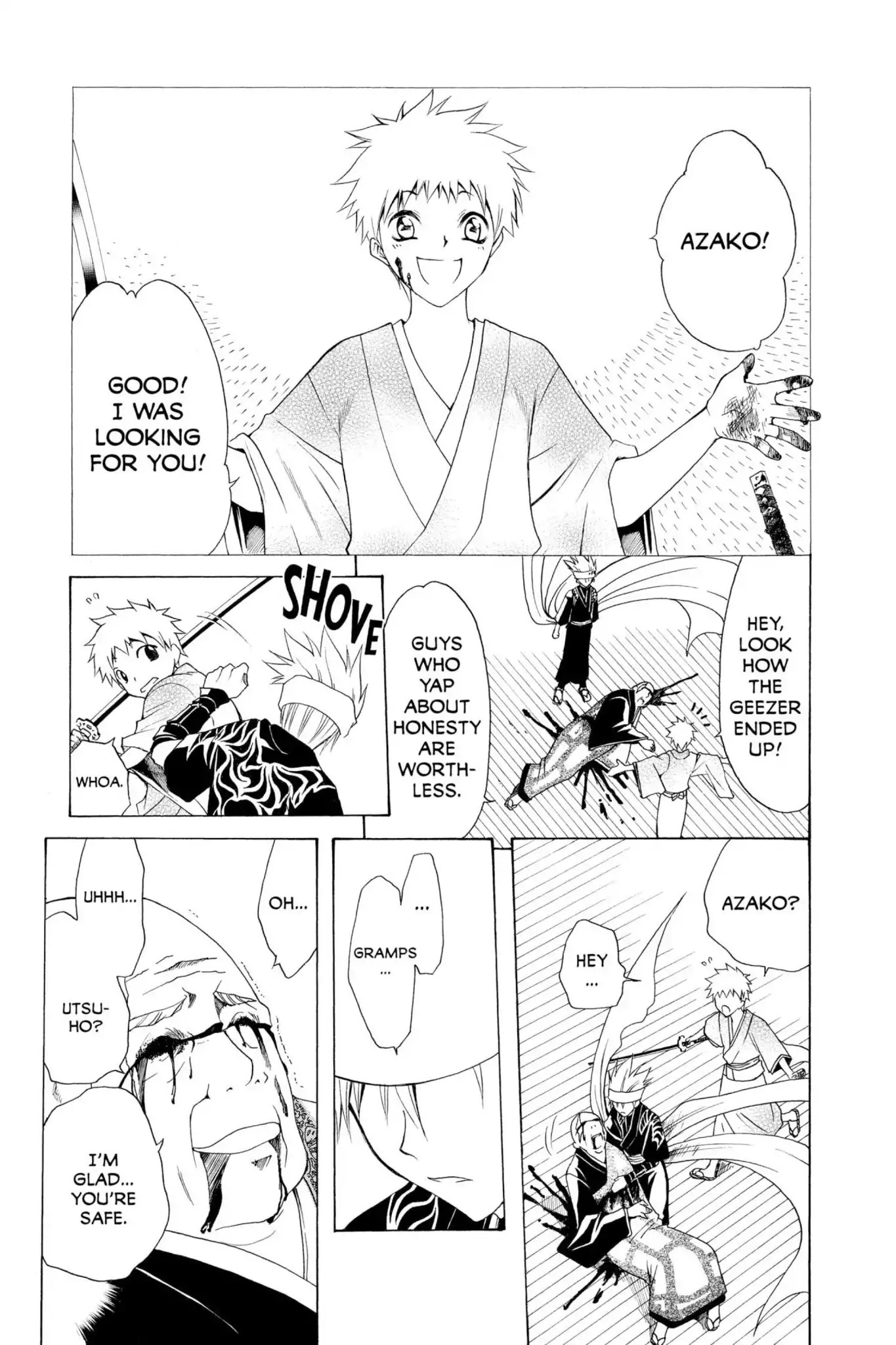 Itsuwaribito Utsuho Chapter 1 page 38 - Chapter 1: The Journey Begins