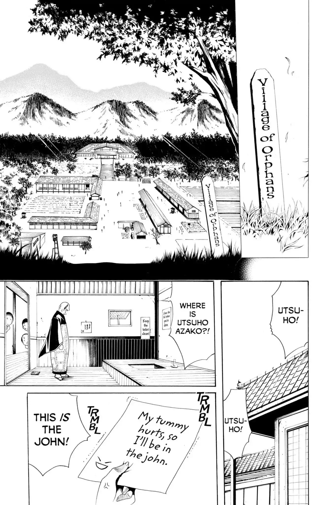 Itsuwaribito Utsuho Chapter 1 page 8 - Chapter 1: The Journey Begins