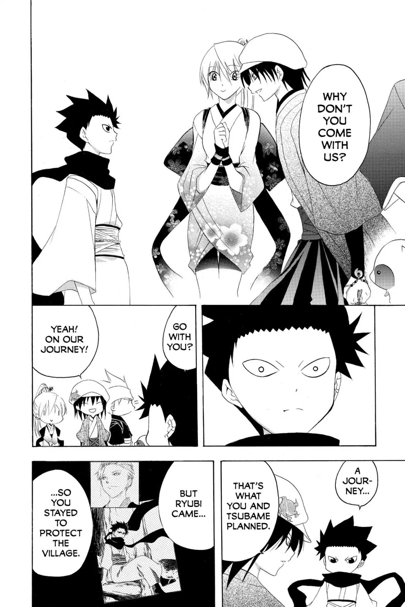 Itsuwaribito Utsuho Chapter 147 page 8 - Chapter 147: Go With Them
