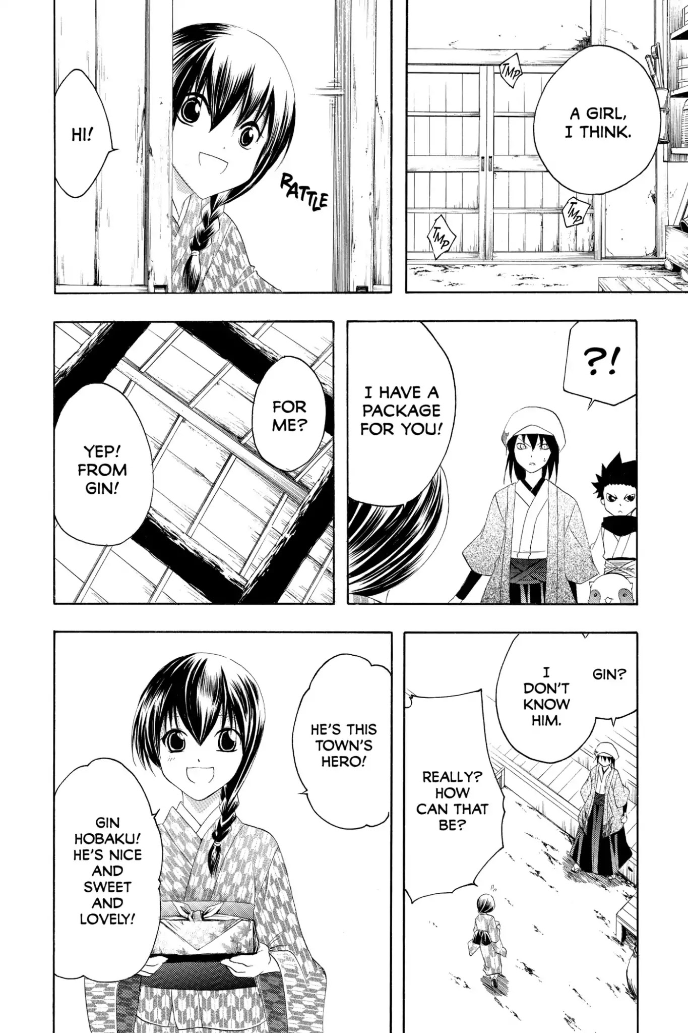 Itsuwaribito Utsuho Chapter 154 page 10 - Chapter 154: The Package