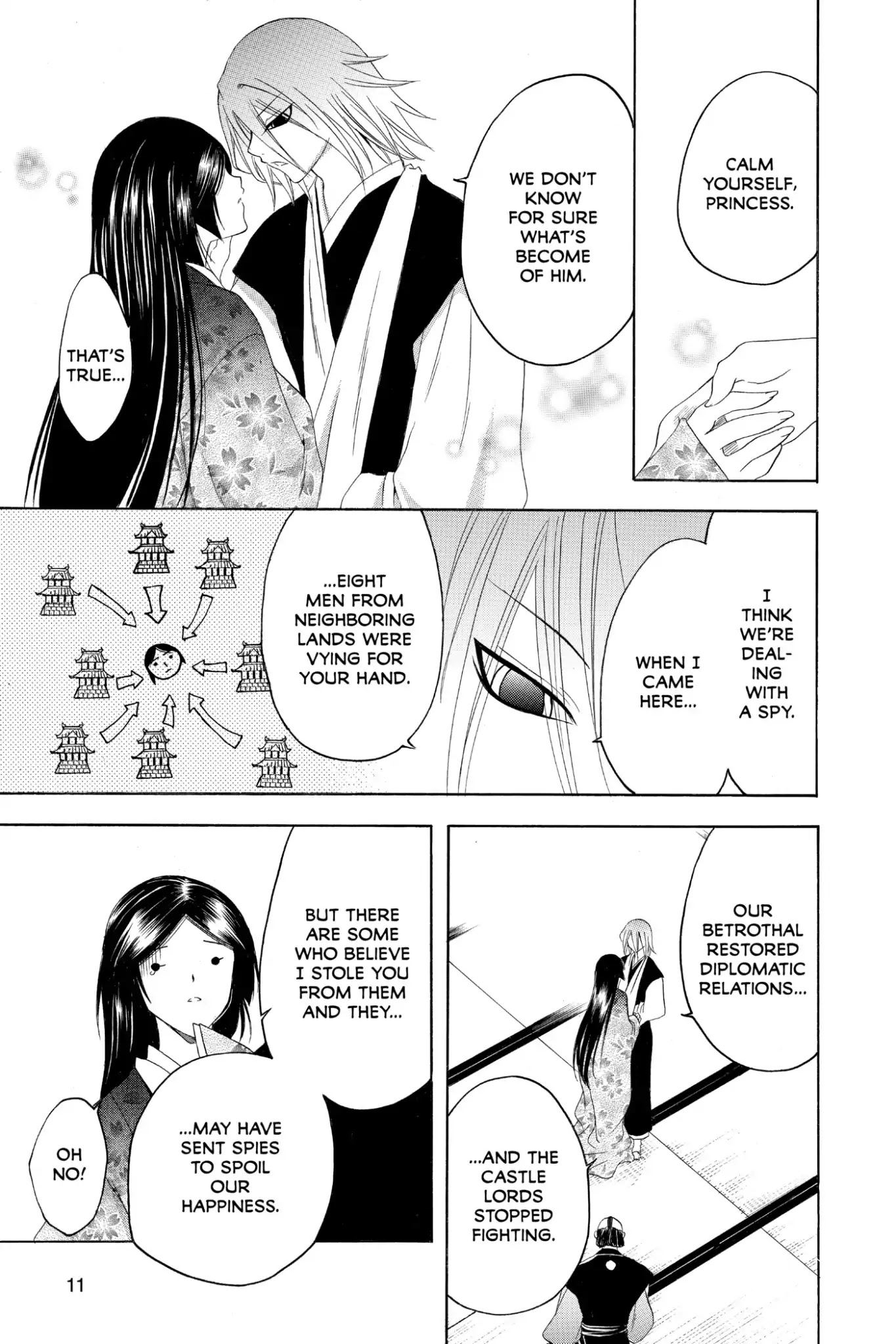 Itsuwaribito Utsuho Chapter 158 page 11 - Chapter 158: Letter
