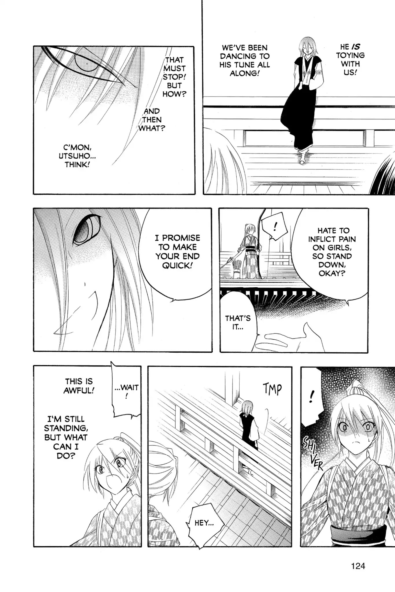 Itsuwaribito Utsuho Chapter 164 page 10 - Chapter 164: Hiruko vs. Kin