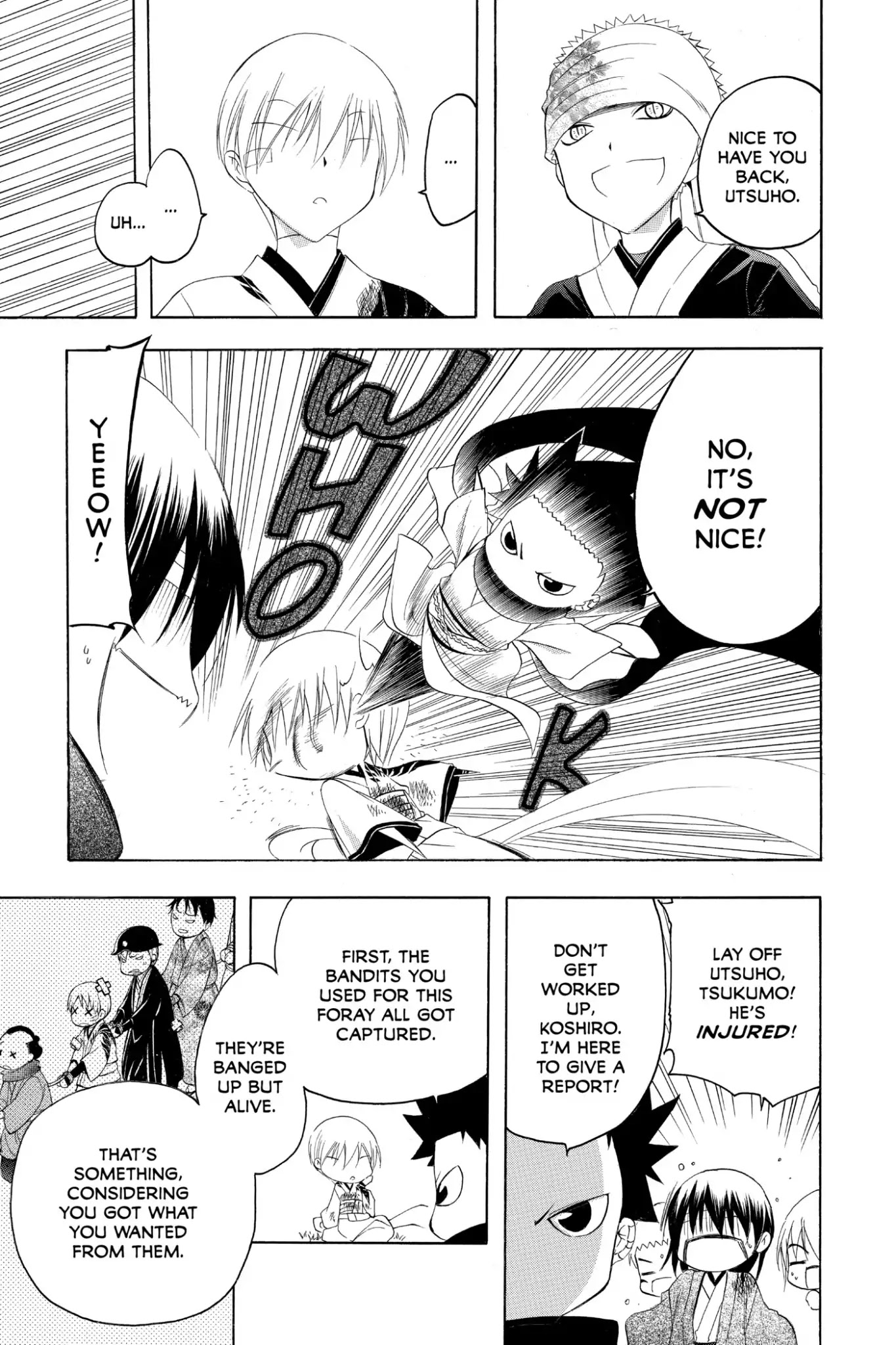 Itsuwaribito Utsuho Chapter 166 page 11 - Chapter 166: Back Home