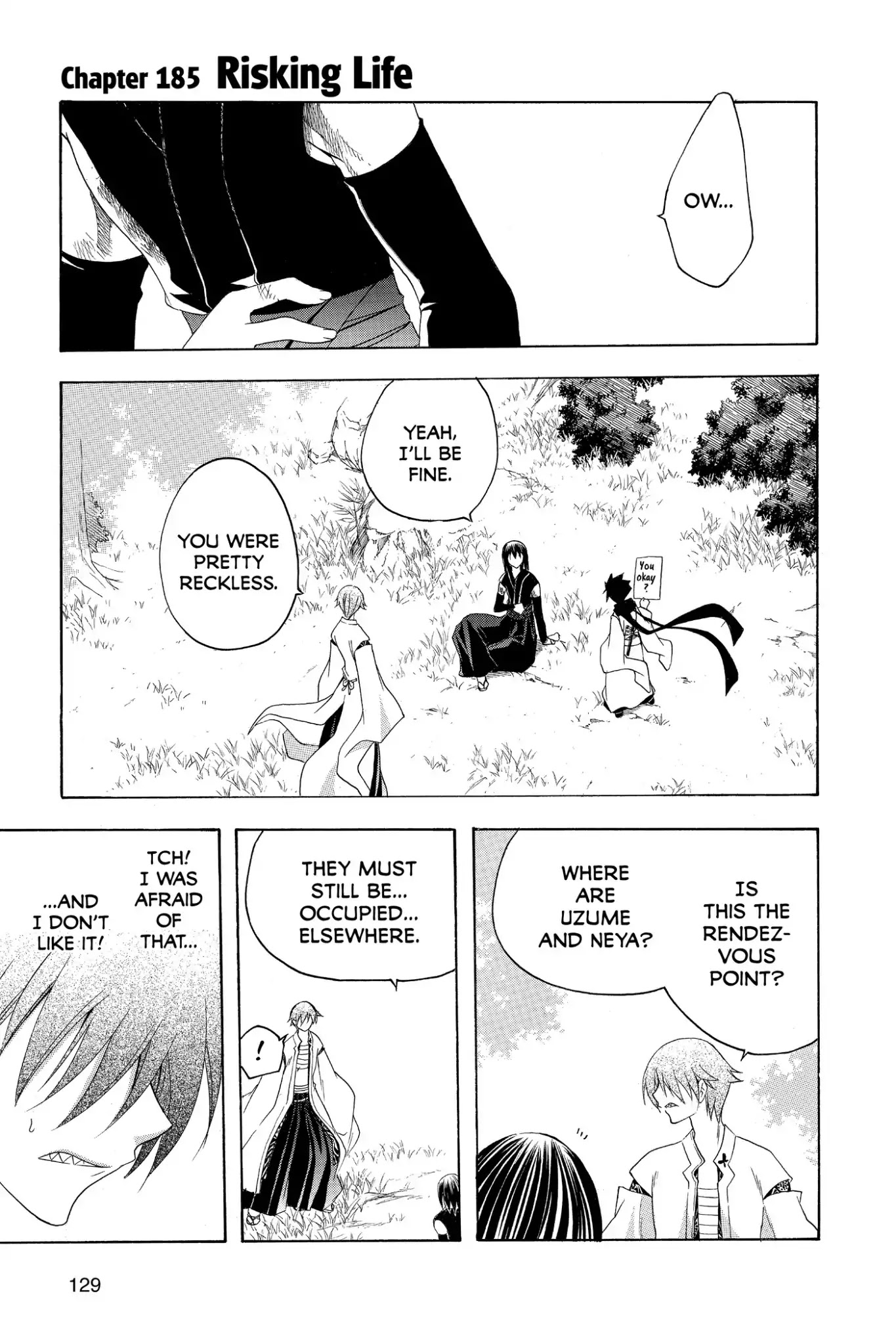Itsuwaribito Utsuho Chapter 185 page 1 - Chapter 185: Risking Life