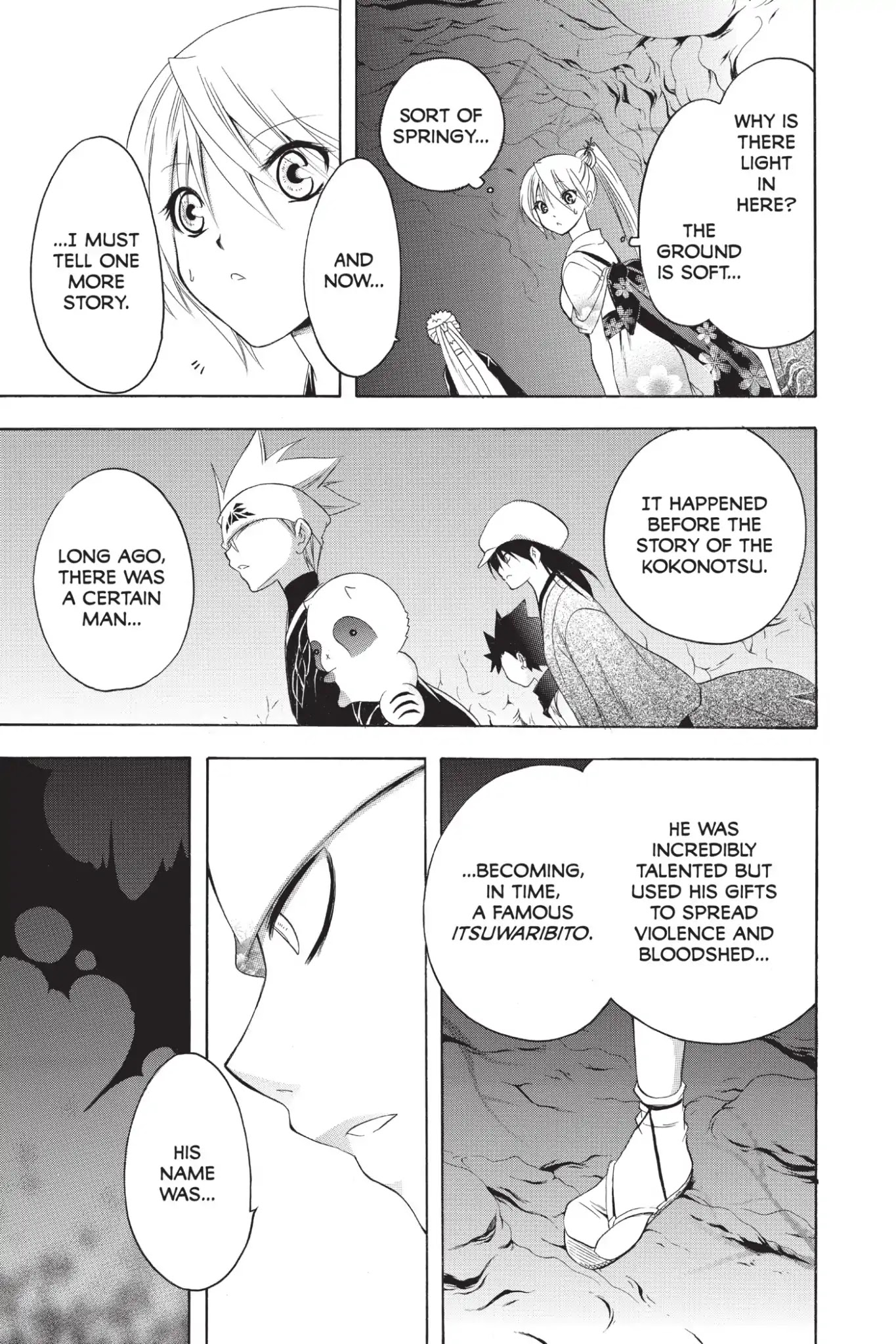Itsuwaribito Utsuho Chapter 204 page 5 - Chapter 204: The Story in the Cave