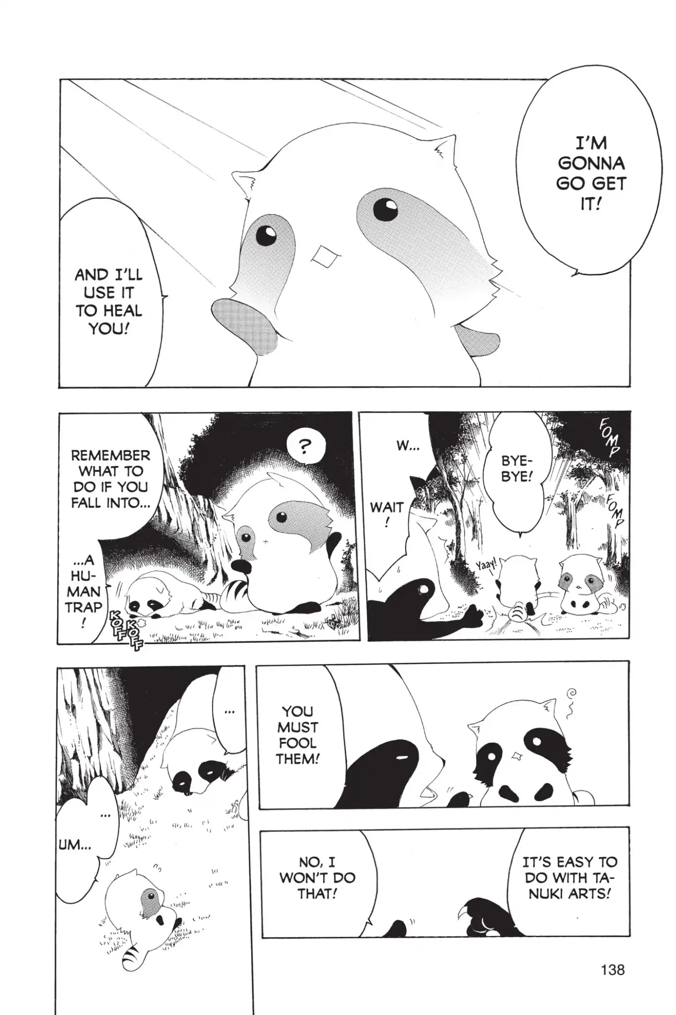Itsuwaribito Utsuho Chapter 205.5 page 6 - Vol.21 Special One-Shot The Honest Tanuki and the Mountain Treasure