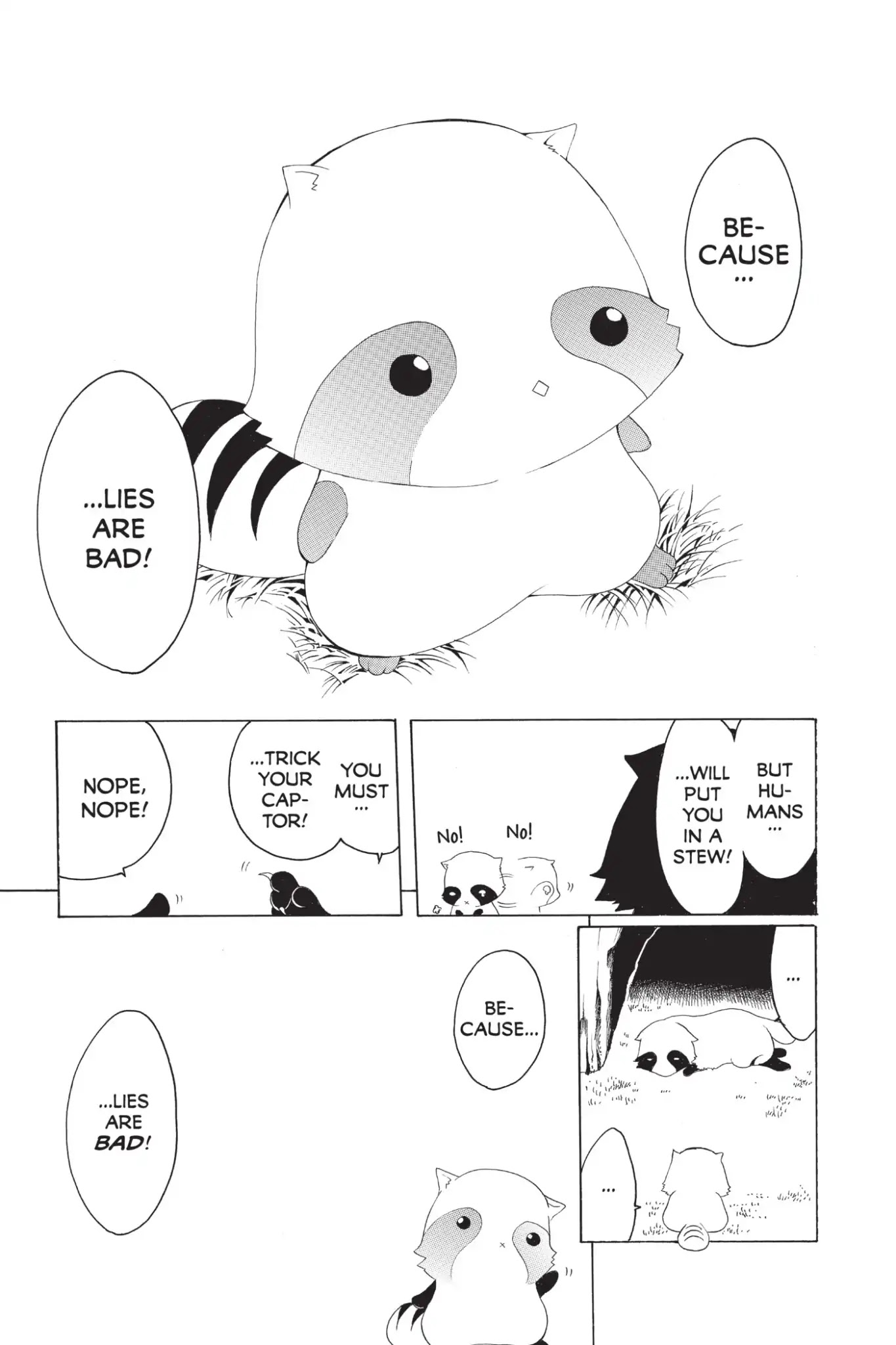 Itsuwaribito Utsuho Chapter 205.5 page 7 - Vol.21 Special One-Shot The Honest Tanuki and the Mountain Treasure