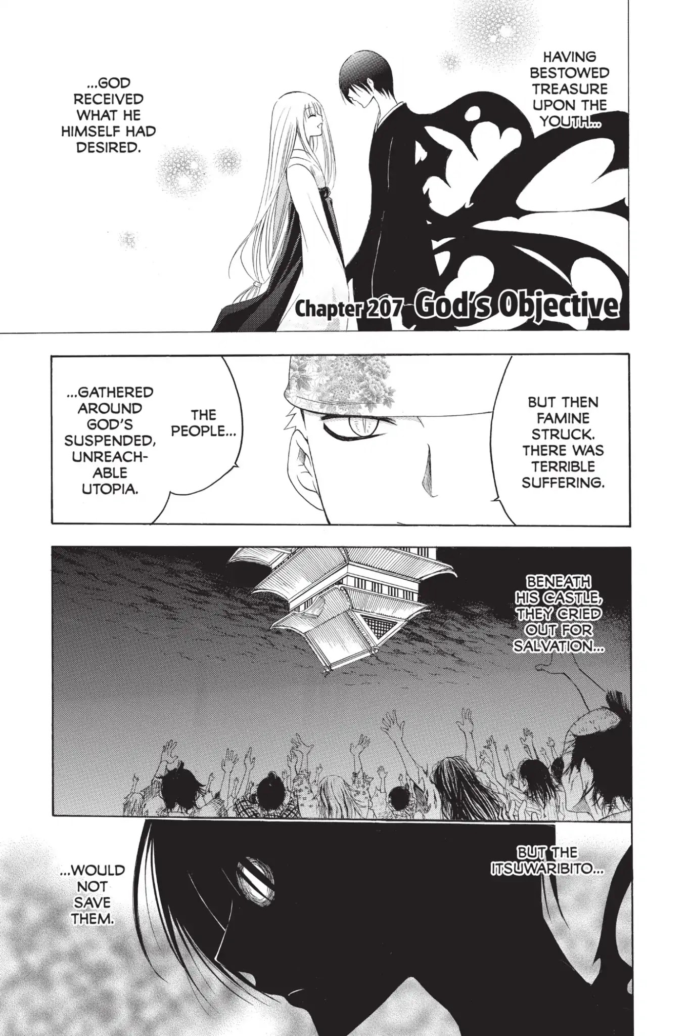 Itsuwaribito Utsuho Chapter 207 page 1 - Chapter 207: God's Objective