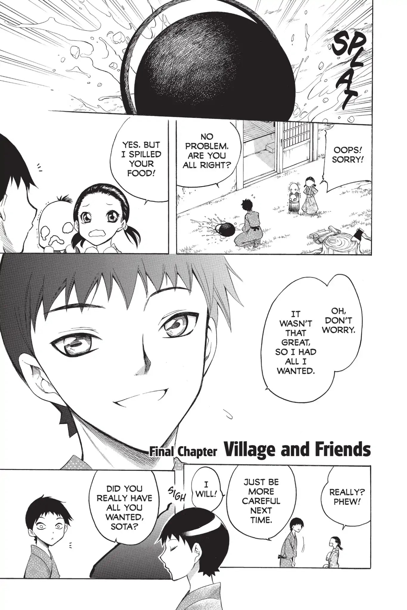 Itsuwaribito Utsuho Chapter 222 page 1 - Vol.23 Final Chapter: Village and Friends [END]