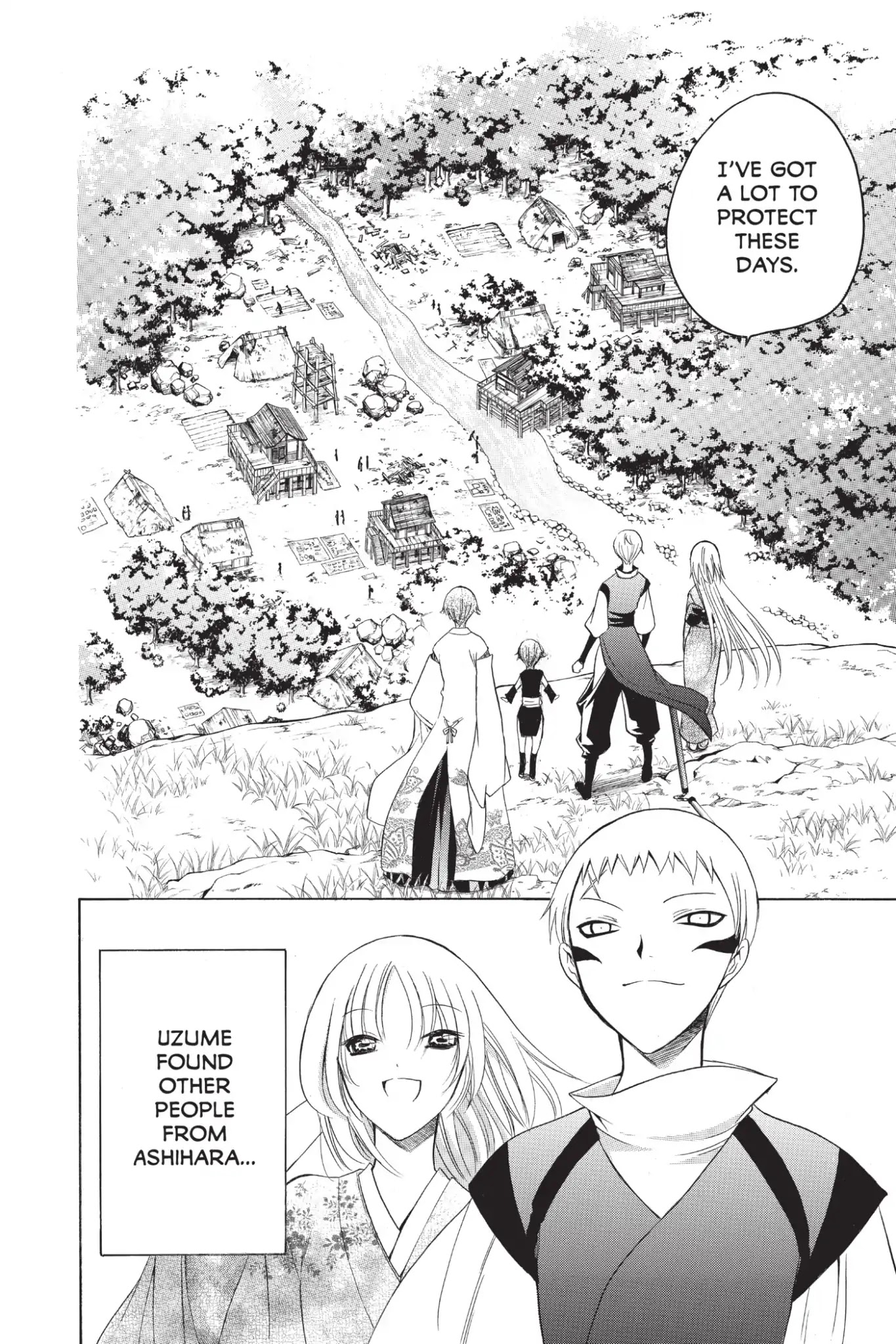 Itsuwaribito Utsuho Chapter 222 page 12 - Vol.23 Final Chapter: Village and Friends [END]