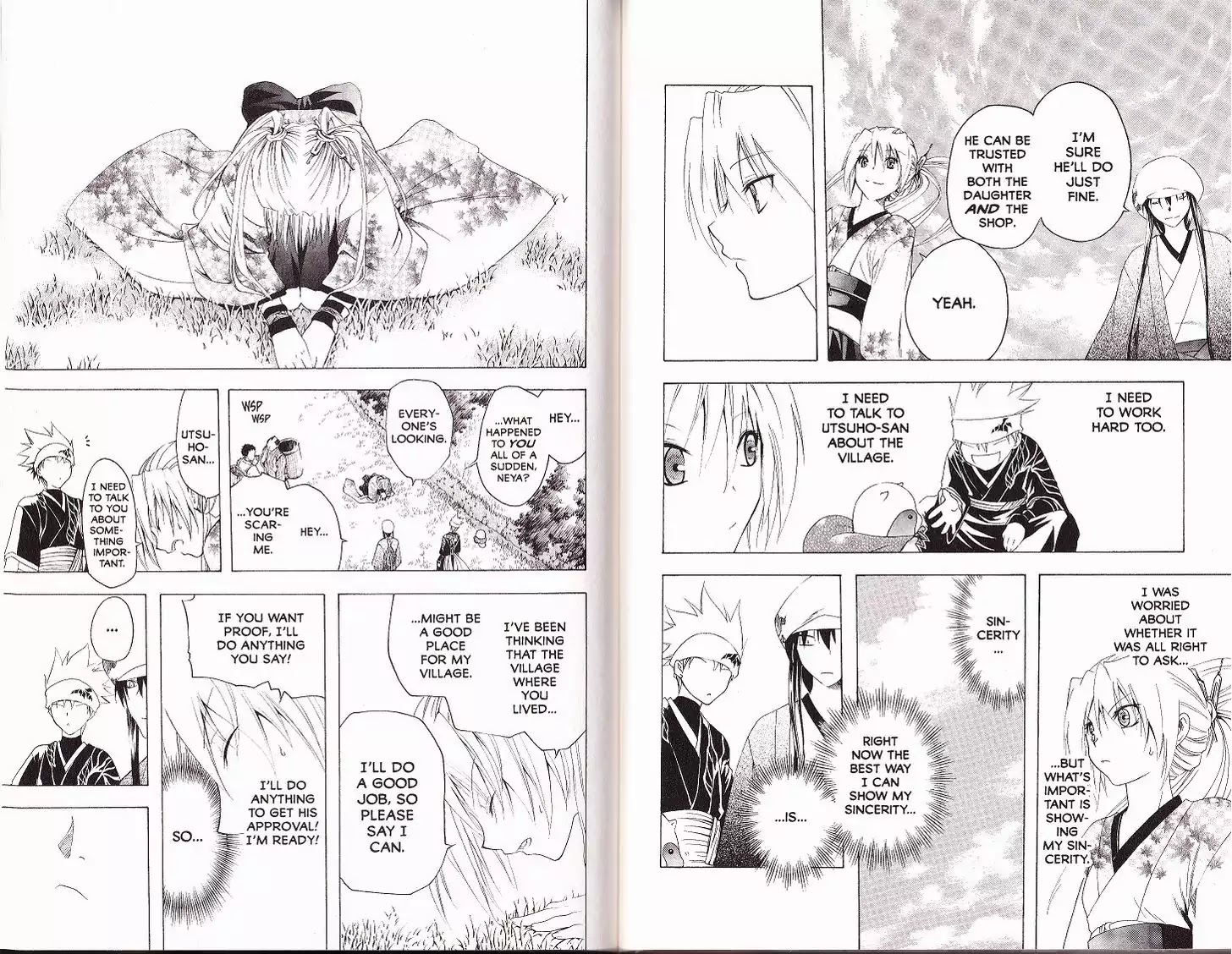 Itsuwaribito Utsuho Chapter 26 page 6 - Chapter 26: Everyone's Goals