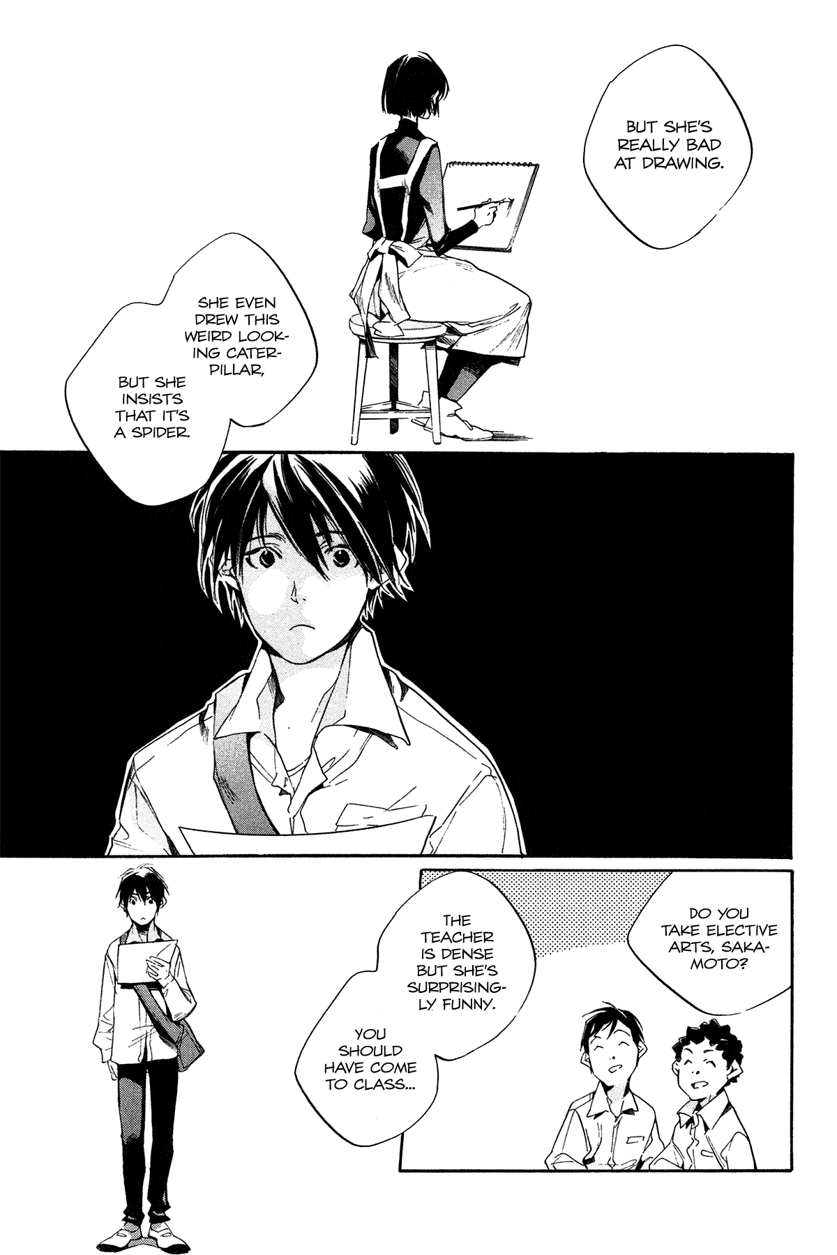 Itsuya-san Chapter 1 page 25 - Chapter 1: The Flying Goldfish