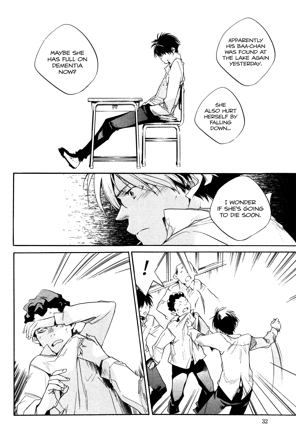 Itsuya-san Chapter 1 page 34 - Chapter 1: The Flying Goldfish