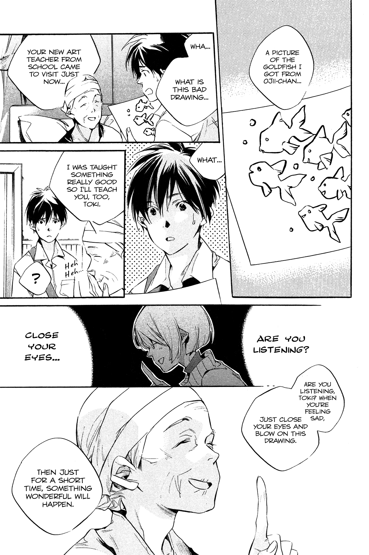 Itsuya-san Chapter 1 page 39 - Chapter 1: The Flying Goldfish