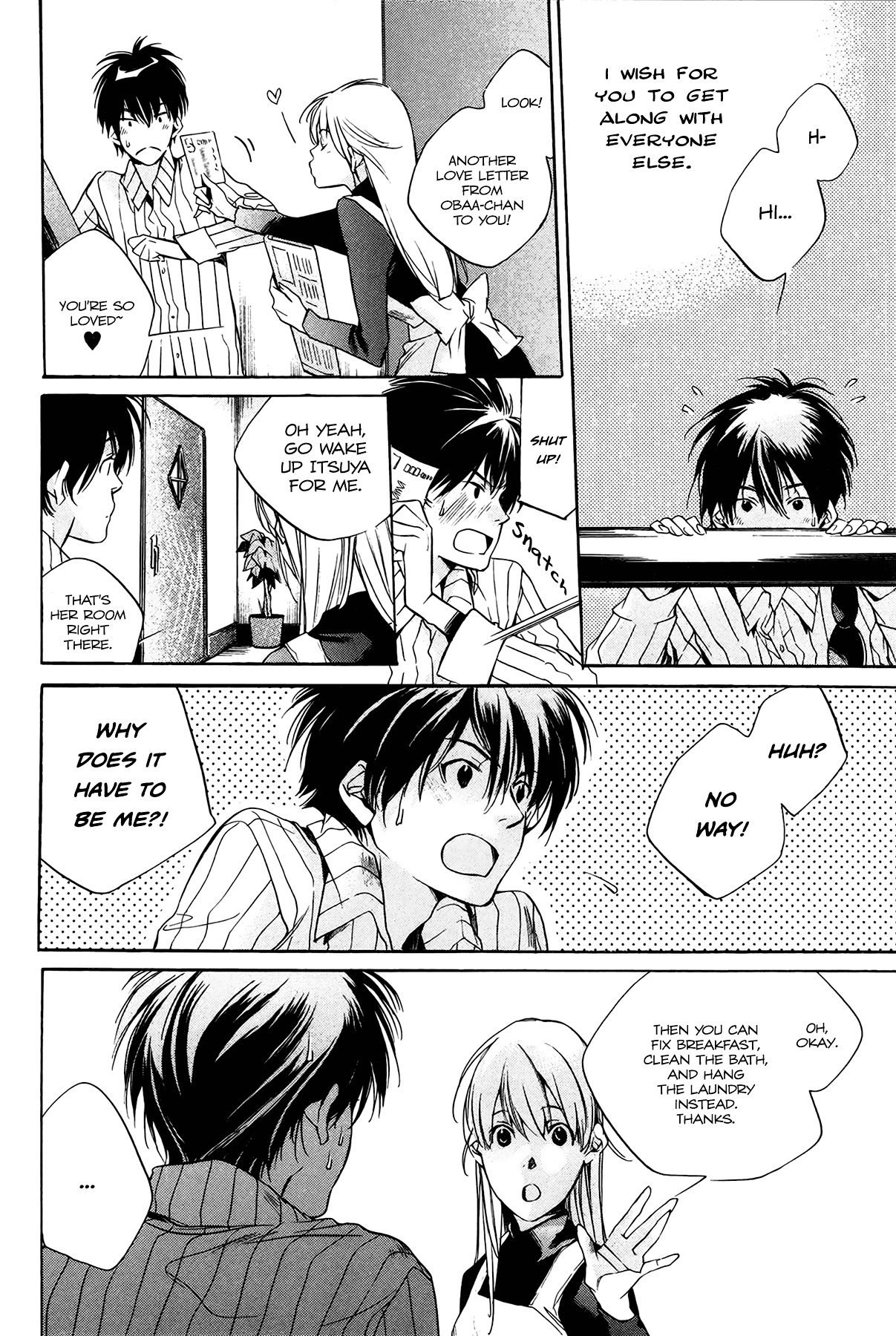 Itsuya-san Chapter 3 page 7 - Chapter 3: The Love Letter part 1