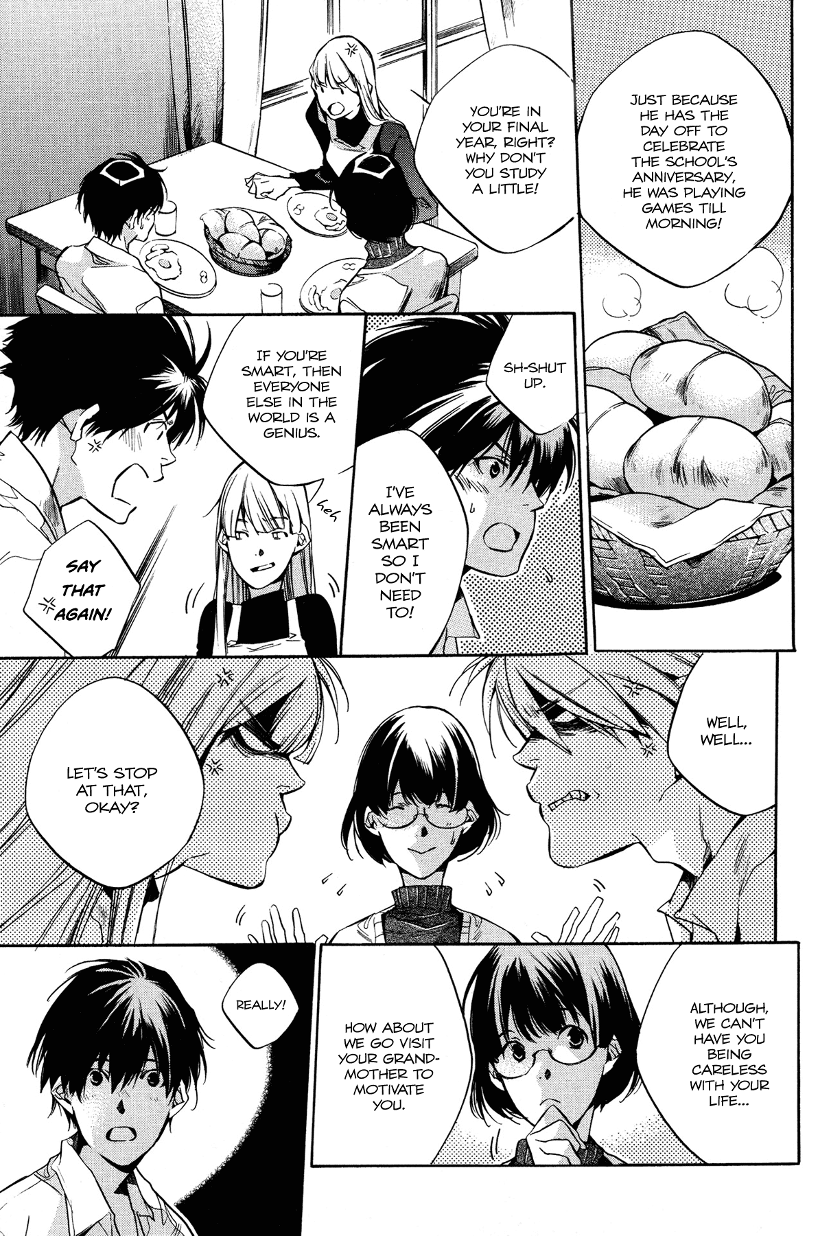 Itsuya-san Chapter 5 page 8 - Chapter 5: After A Fight, A Flower of Romance Blooms