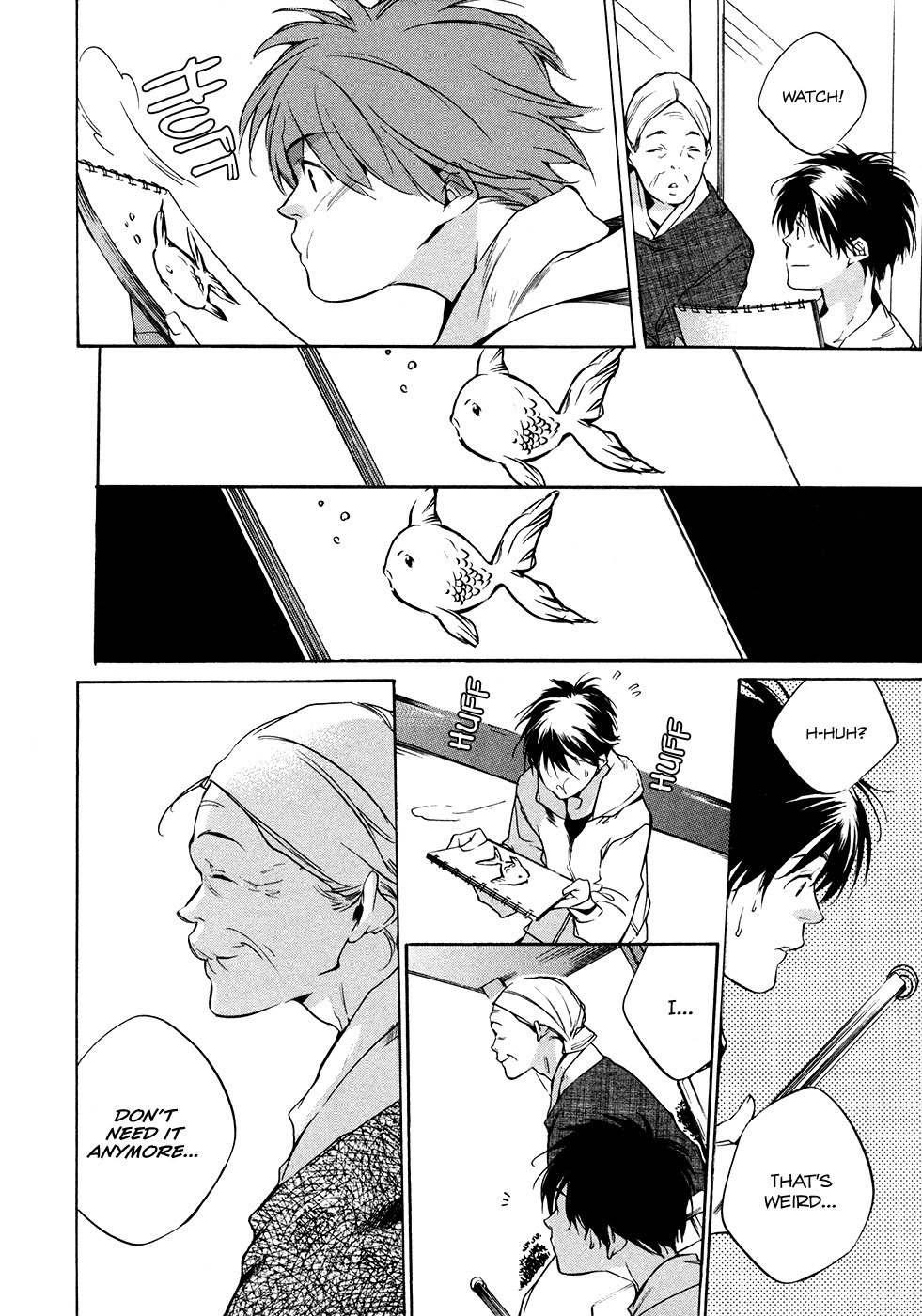 Itsuya-san Chapter 6 page 22 - Chapter 6: Flightless Goldfish